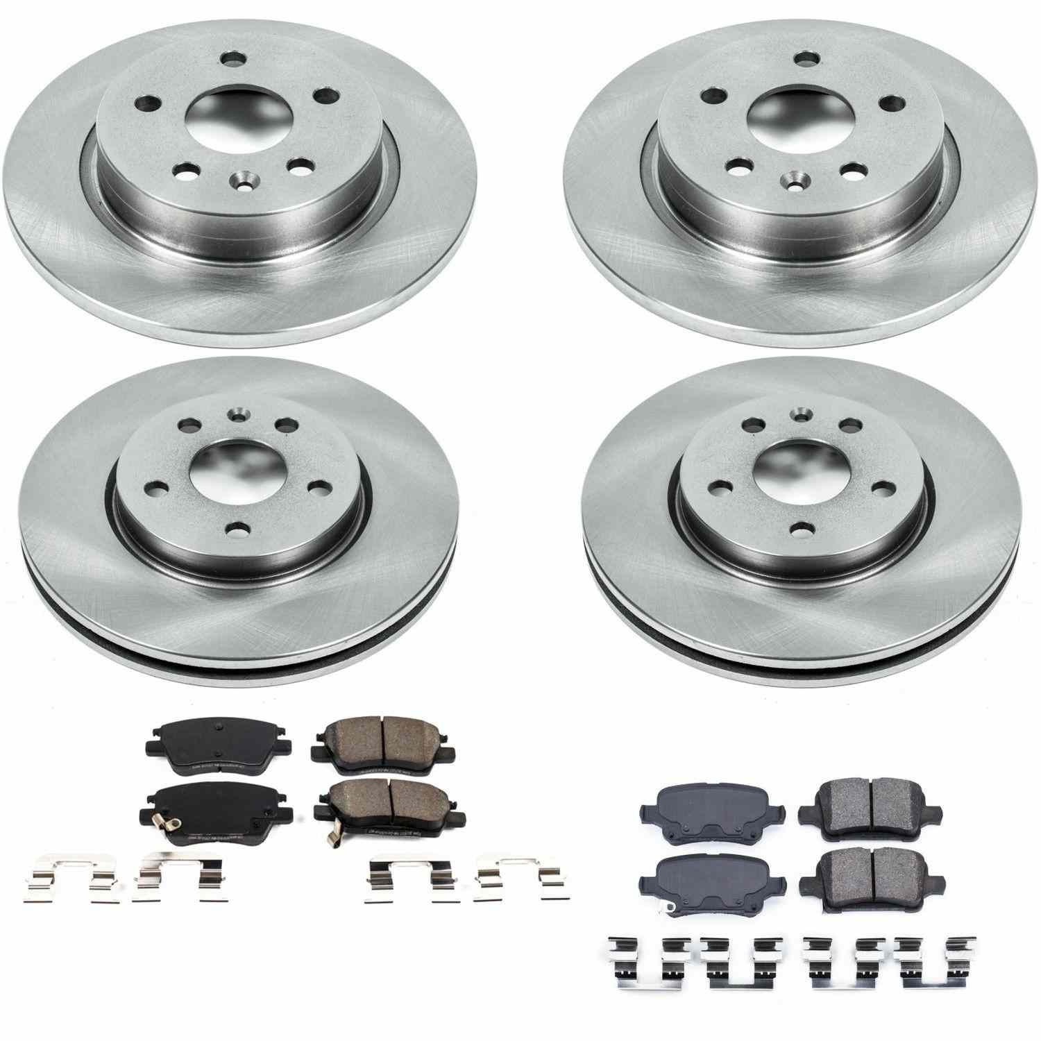 Power Stop 2016 Chevrolet Cruze Front & Rear Autospecialty Brake Kit