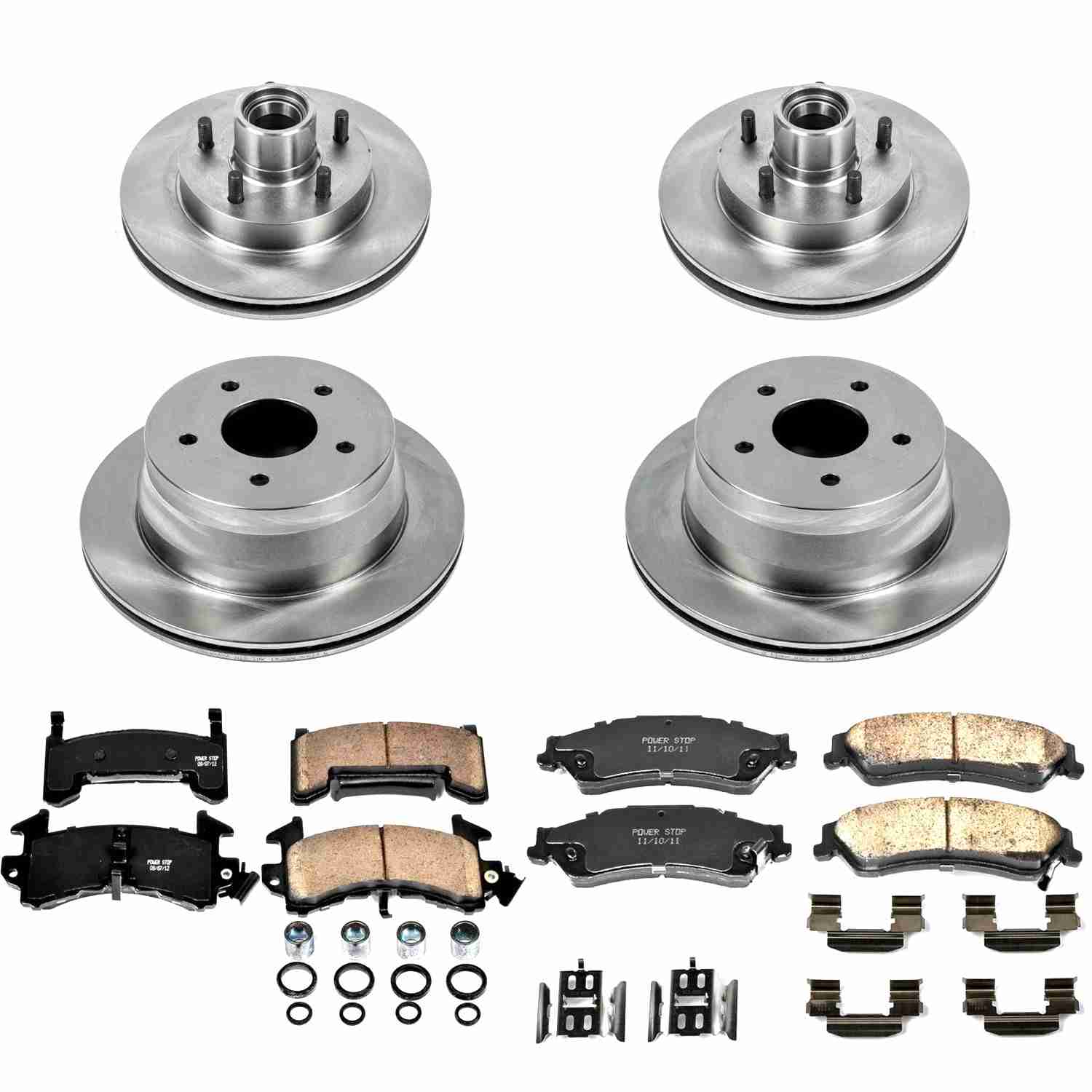 Power Stop 98-03 Chevrolet S10 Front & Rear Autospecialty Brake Kit
