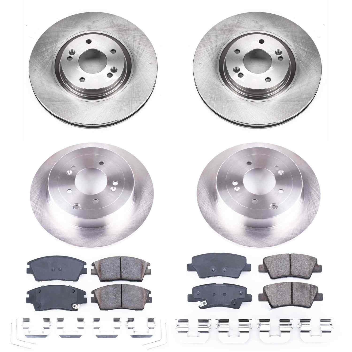 Power Stop 17-19 Kia Sportage Front & Rear Autospecialty Brake Kit
