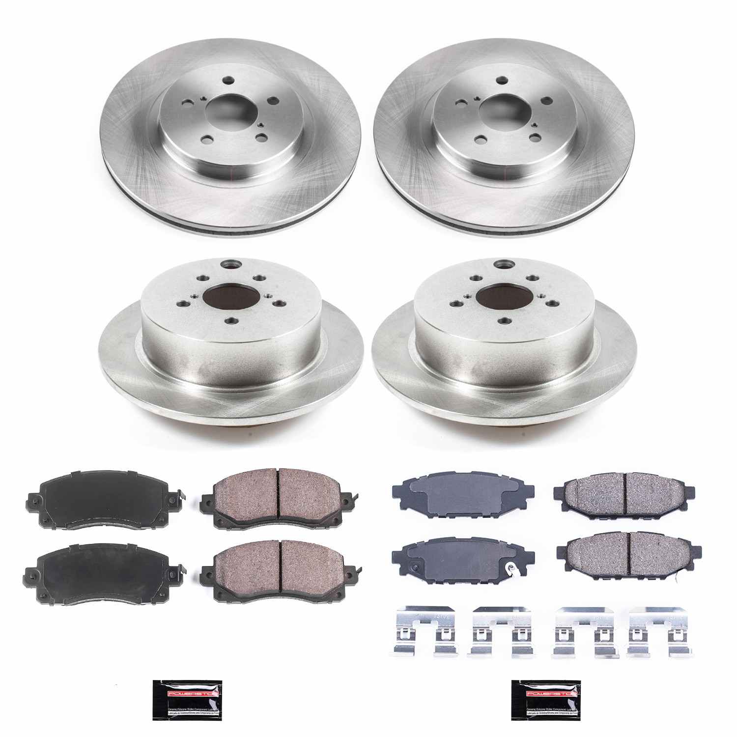 Power Stop 2018 Subaru Crosstrek Front & Rear Autospecialty Brake Kit