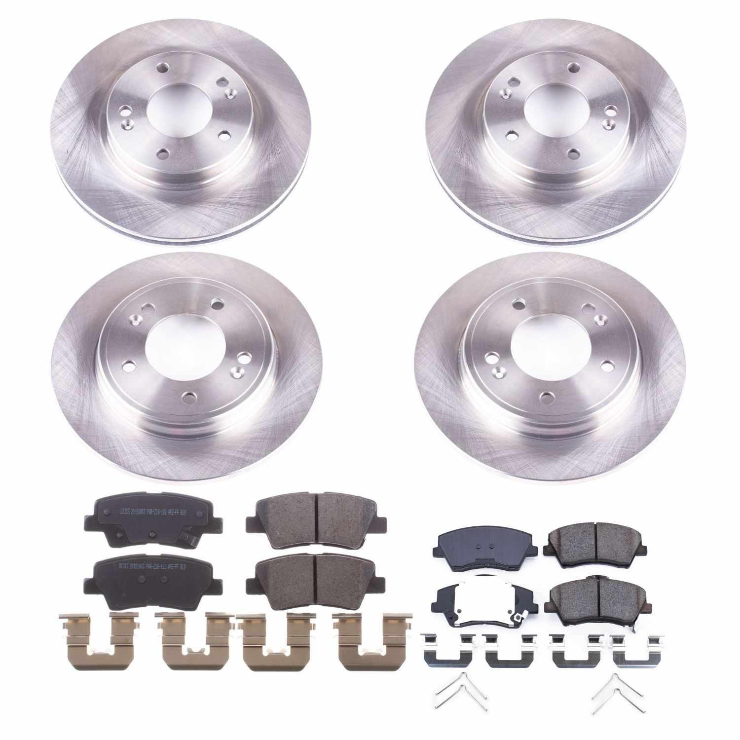 Power Stop 2017 Hyundai Ioniq Front & Rear Autospecialty Brake Kit