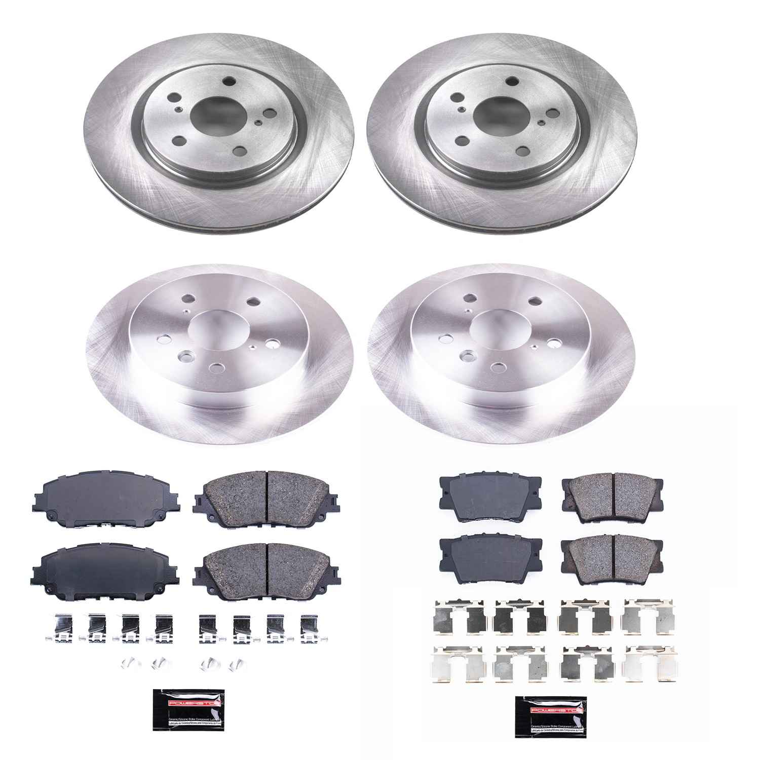 Power Stop 18-19 Toyota Camry Front & Rear Autospecialty Brake Kit