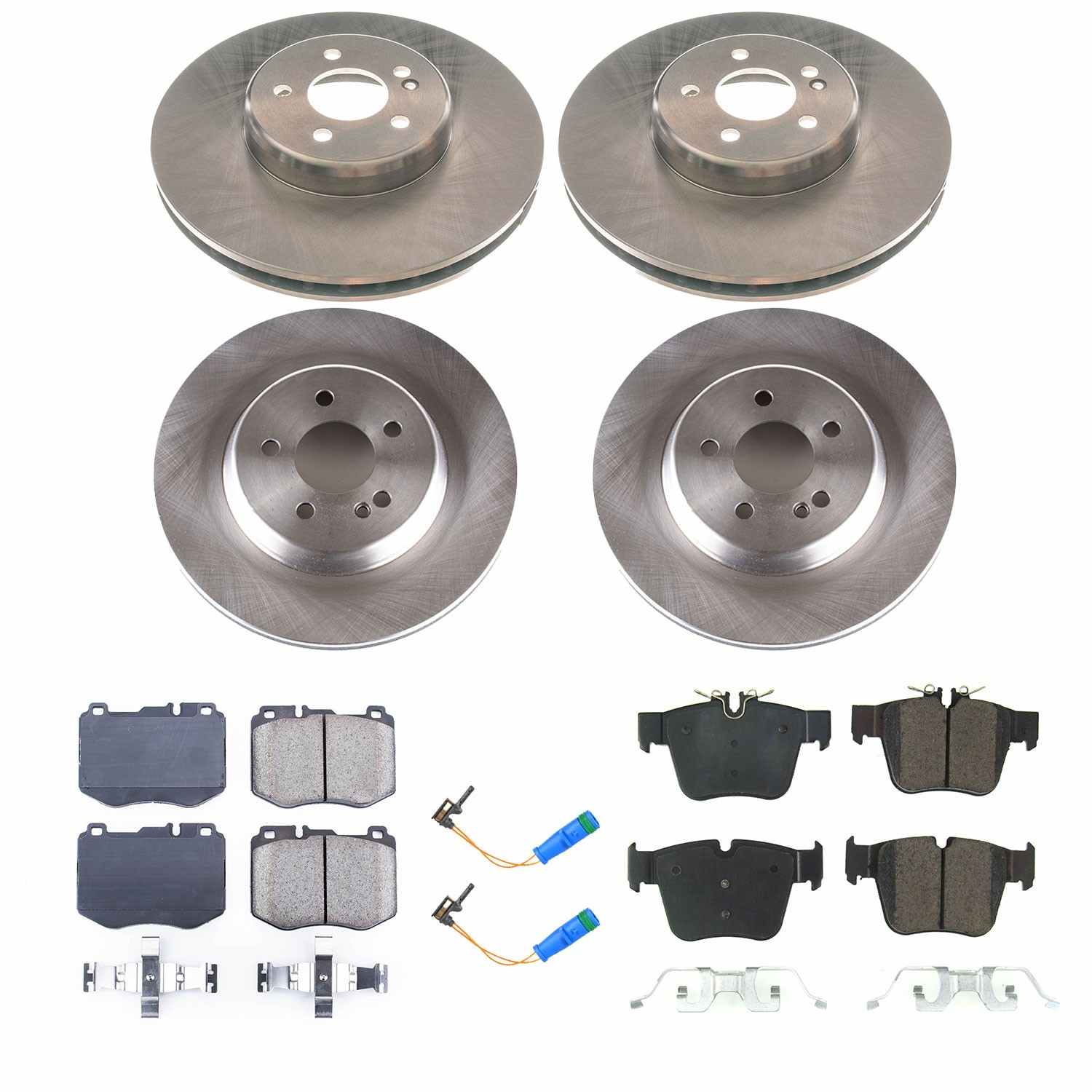 Power Stop 16-18 Mercedes-Benz GLC300 Front & Rear Autospecialty Brake Kit