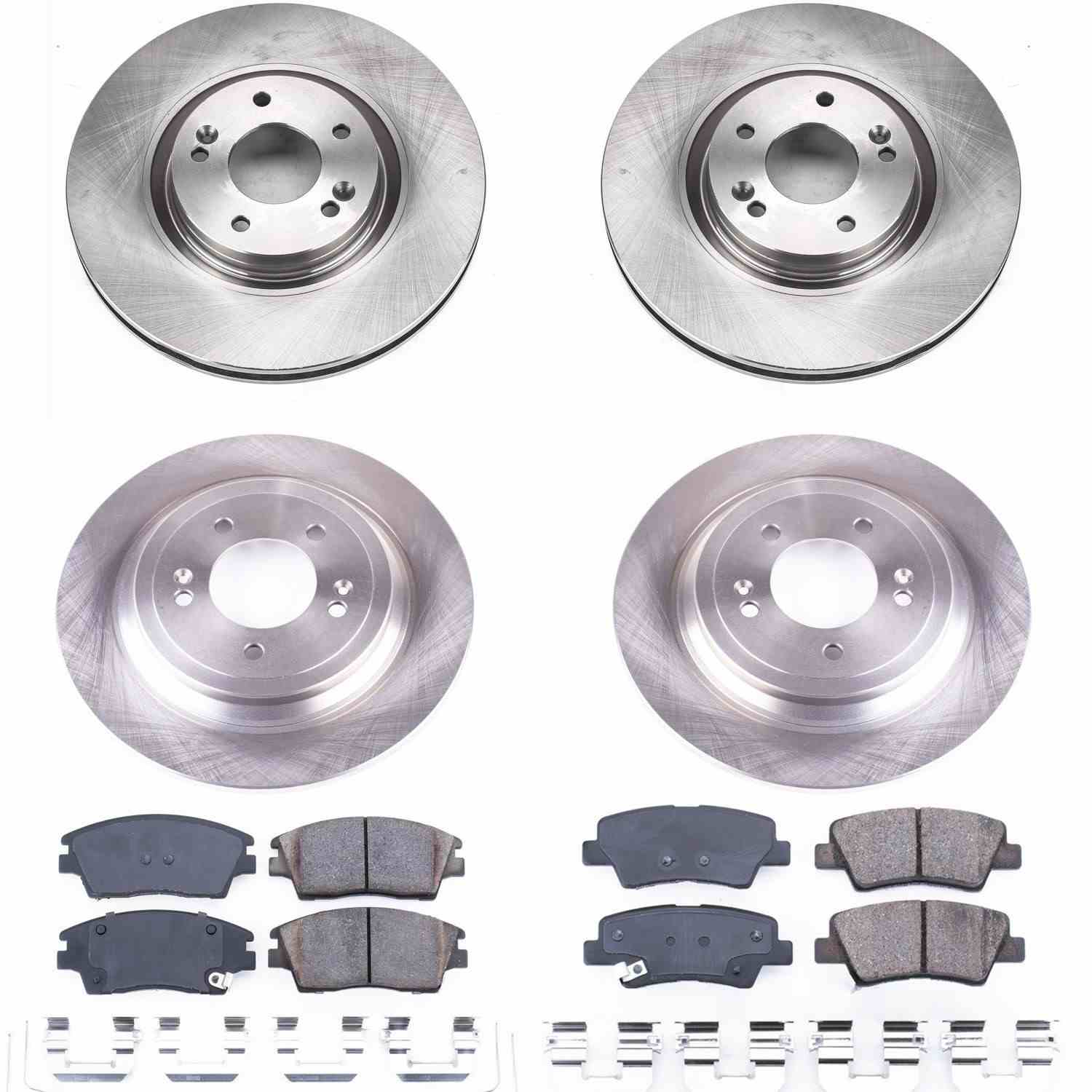 Power Stop 17-18 Kia Sportage Front & Rear Autospecialty Brake Kit