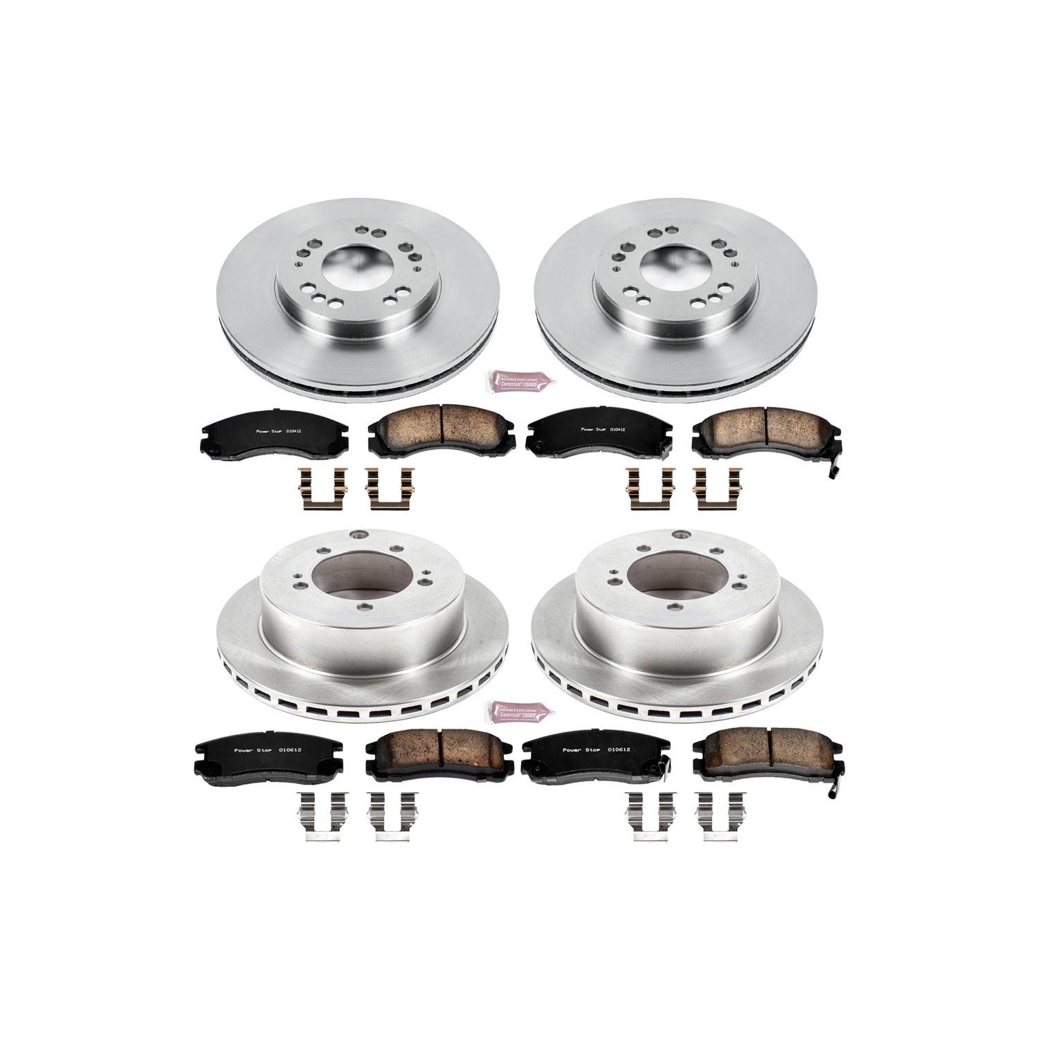 Power Stop 91-96 Dodge Stealth Front & Rear Autospecialty Brake Kit