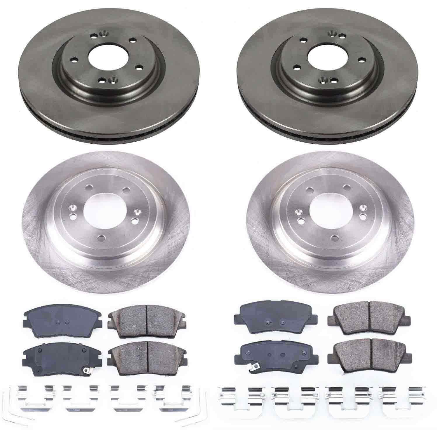 Power Stop 17-18 Kia Sportage Front & Rear Autospecialty Brake Kit