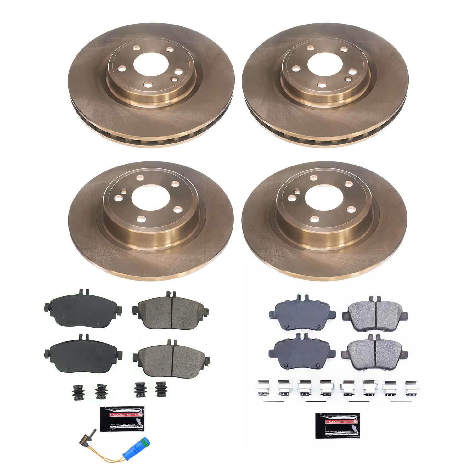 Power Stop 17-19 Infiniti QX30 Front & Rear Autospecialty Brake Kit