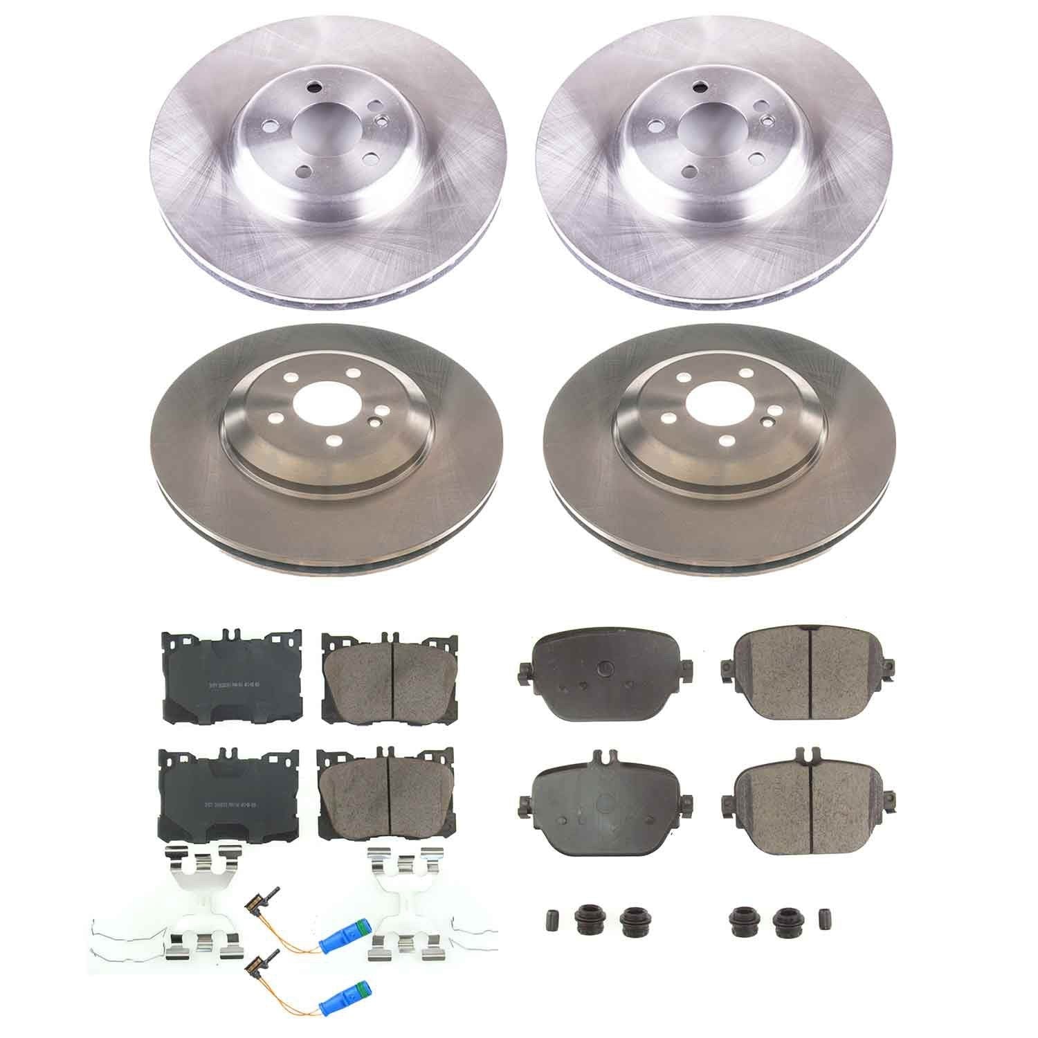 Power Stop 17-18 Mercedes-Benz E43 AMG Front & Rear Autospecialty Brake Kit