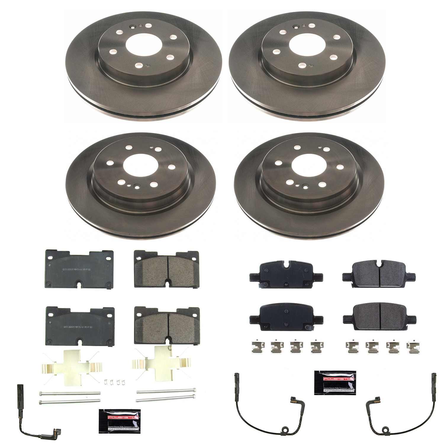 Power Stop 2019 Chevrolet Silverado 1500 Front & Rear Autospecialty Brake Kit