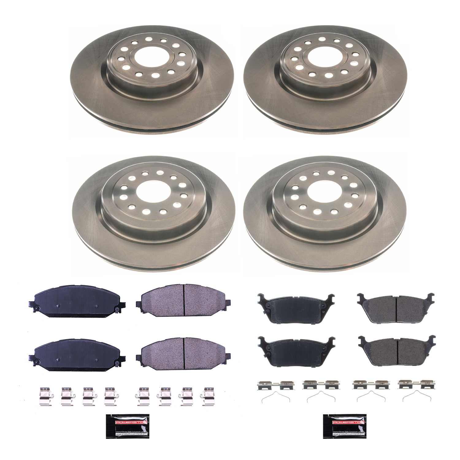 Power Stop 19-22 Ram 1500 Front & Rear Autospecialty Brake Kit