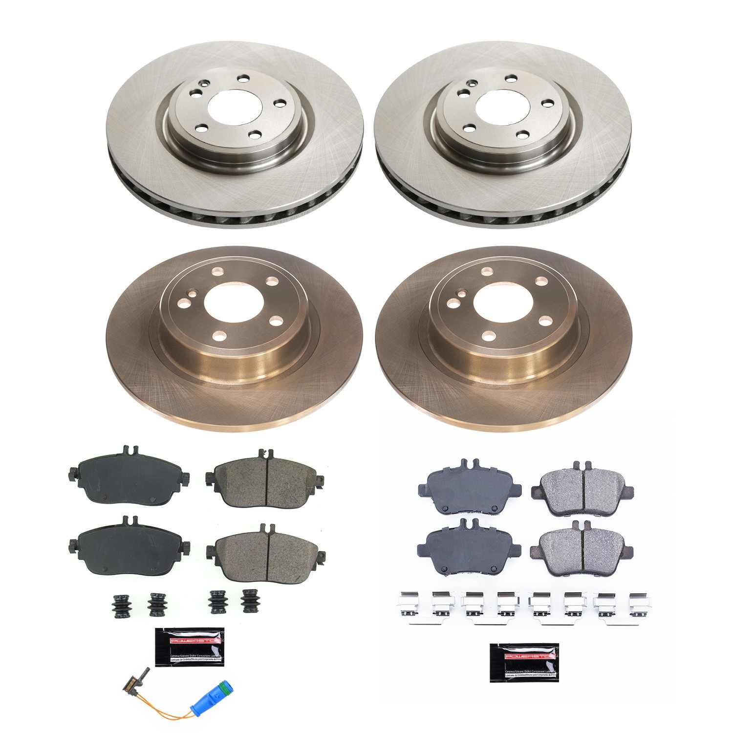 Power Stop 17-19 Infiniti QX30 Front & Rear Autospecialty Brake Kit