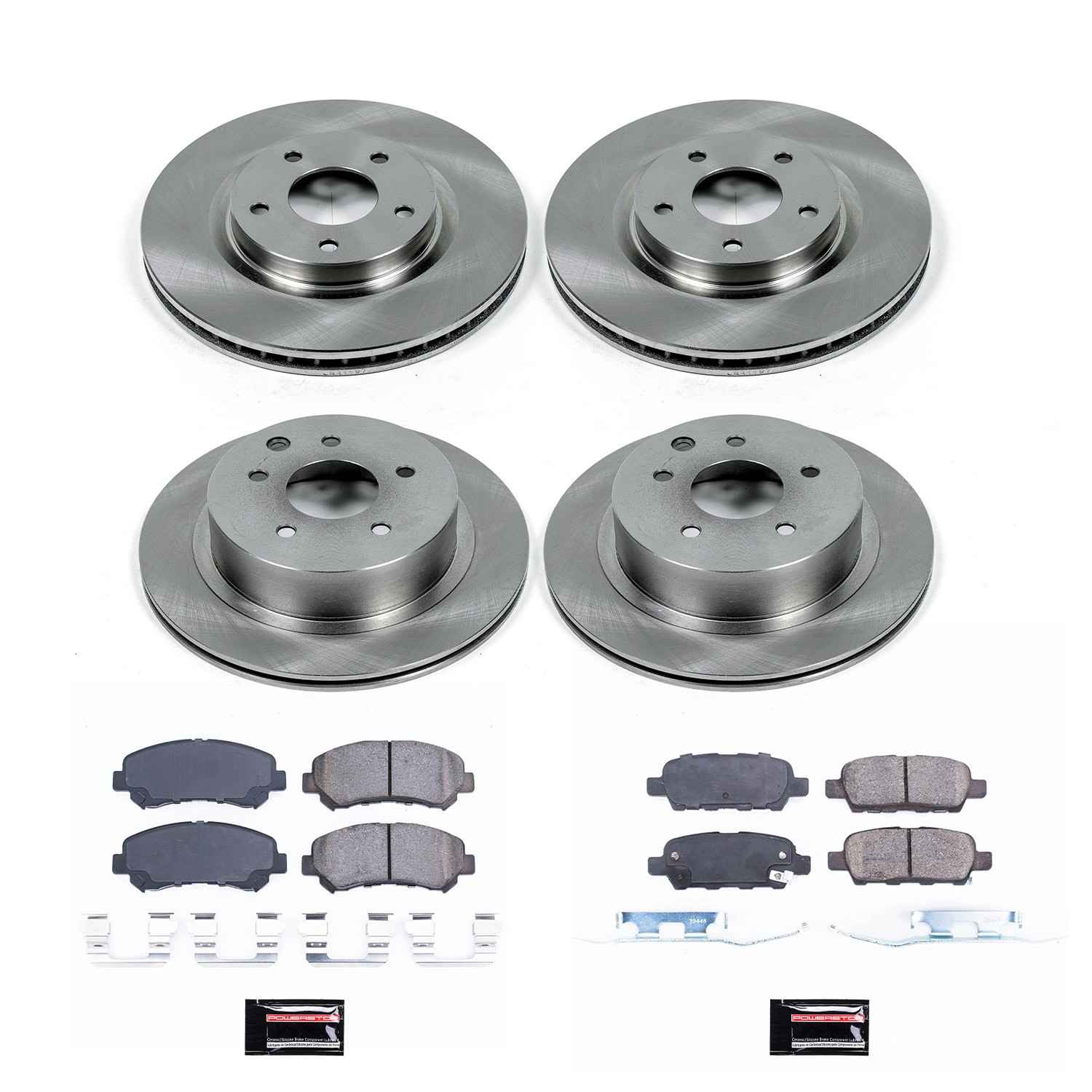 Power Stop 08-14 Nissan Rogue Front & Rear Autospecialty Brake Kit