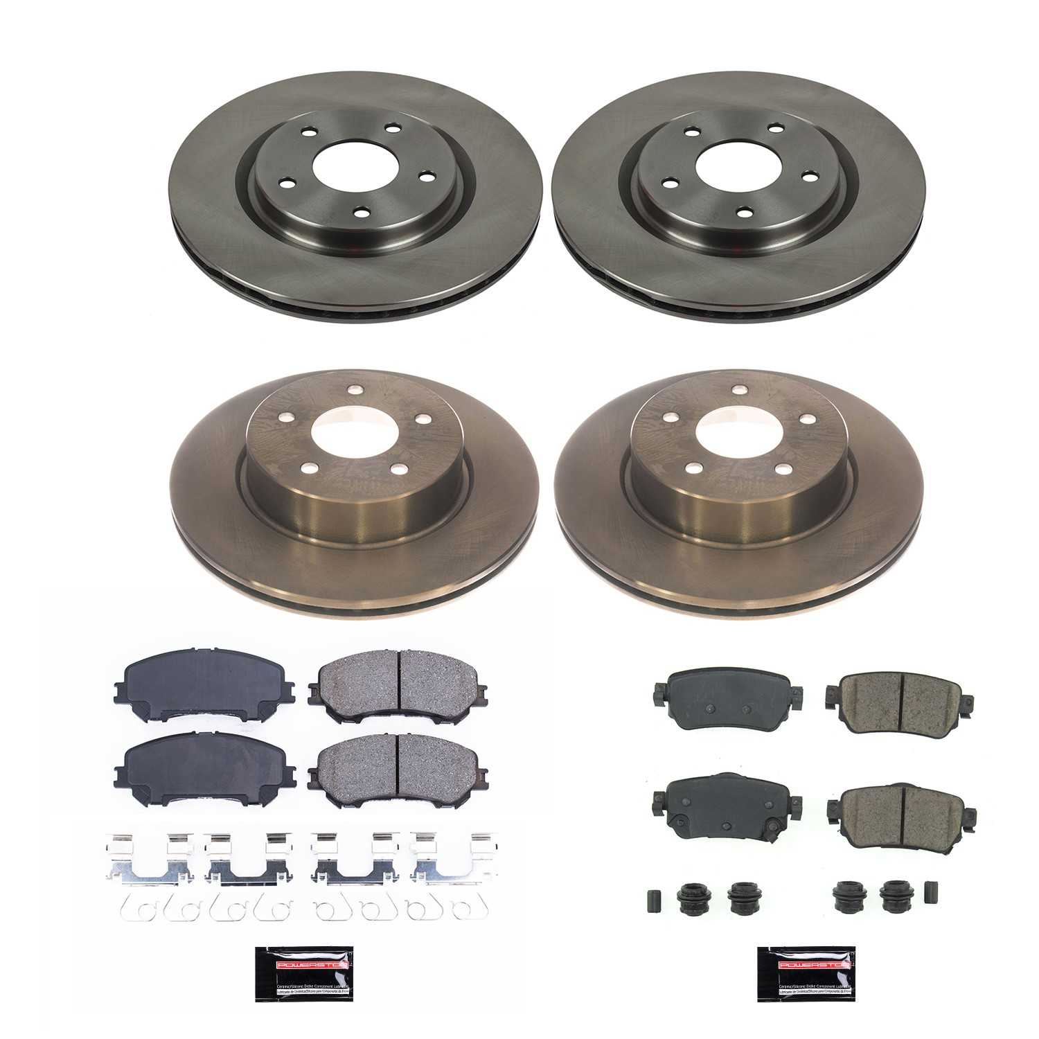 Power Stop 18-19 Nissan Rogue Front & Rear Autospecialty Brake Kit