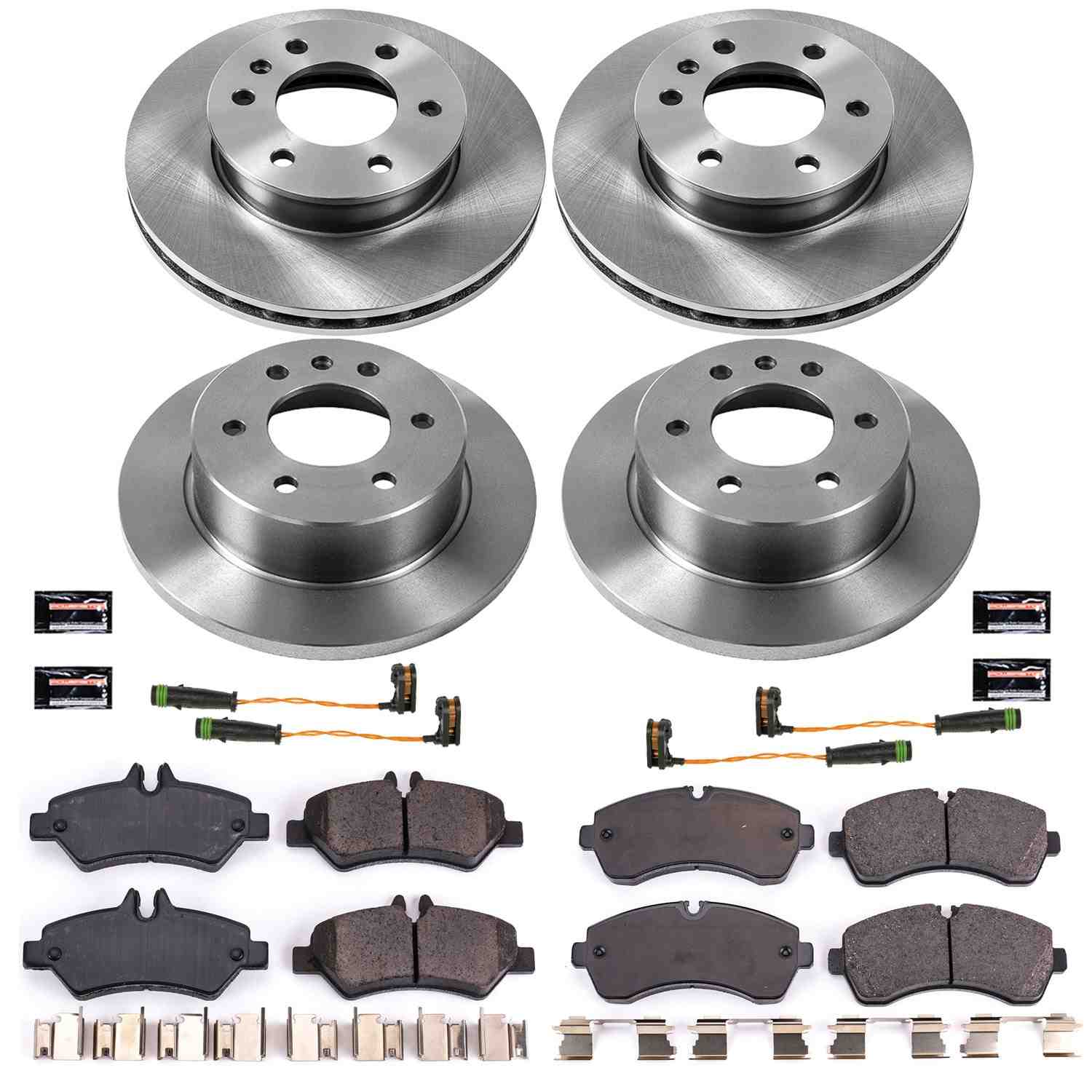 Power Stop 2017 Freightliner Sprinter 3500 Front & Rear Autospecialty Brake Kit