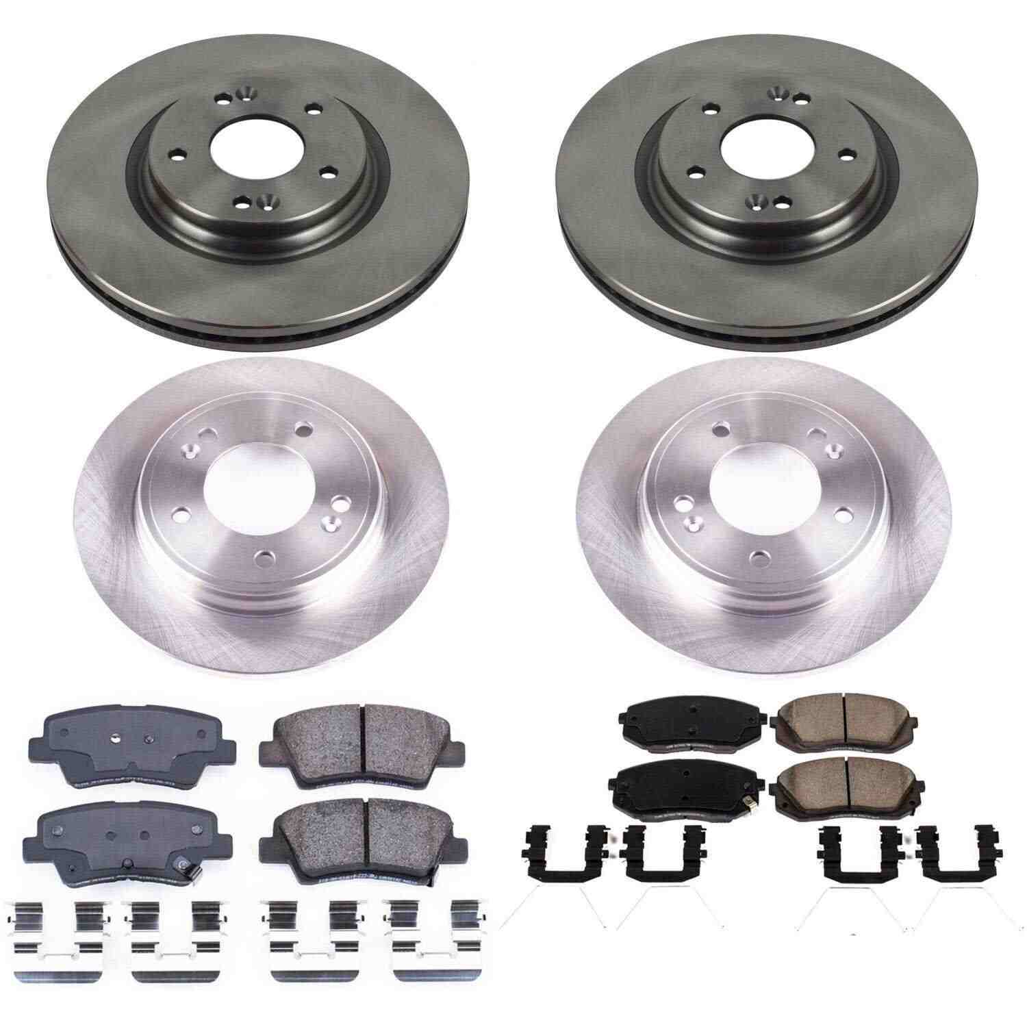 Power Stop 2019 Hyundai Veloster Front & Rear Autospecialty Brake Kit