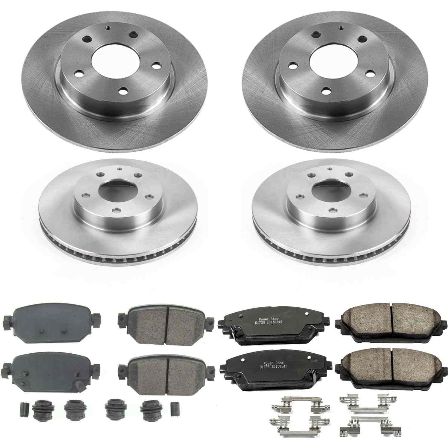 Power Stop 2019 Mazda CX-3 Front & Rear Autospecialty Brake Kit