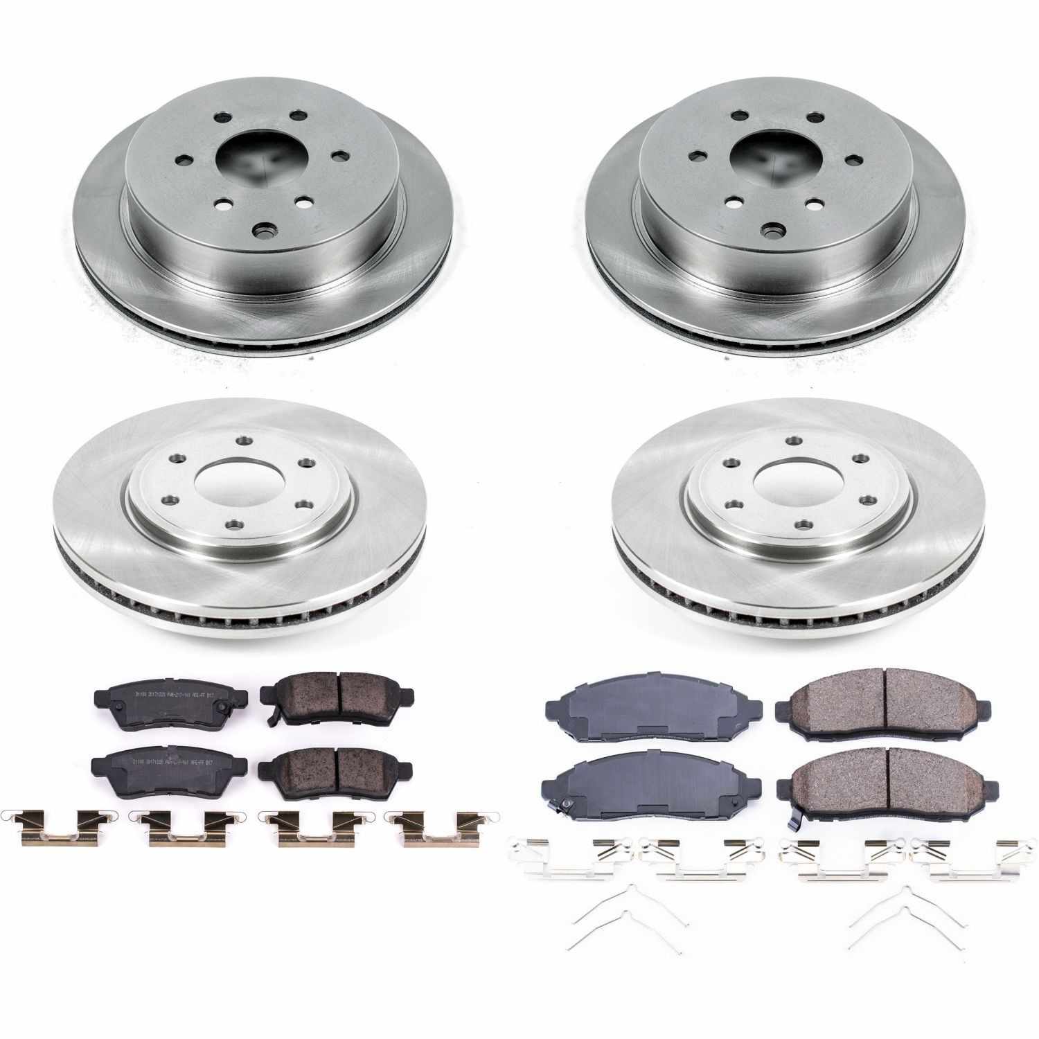 Power Stop 2019 Nissan Frontier Front & Rear Autospecialty Brake Kit