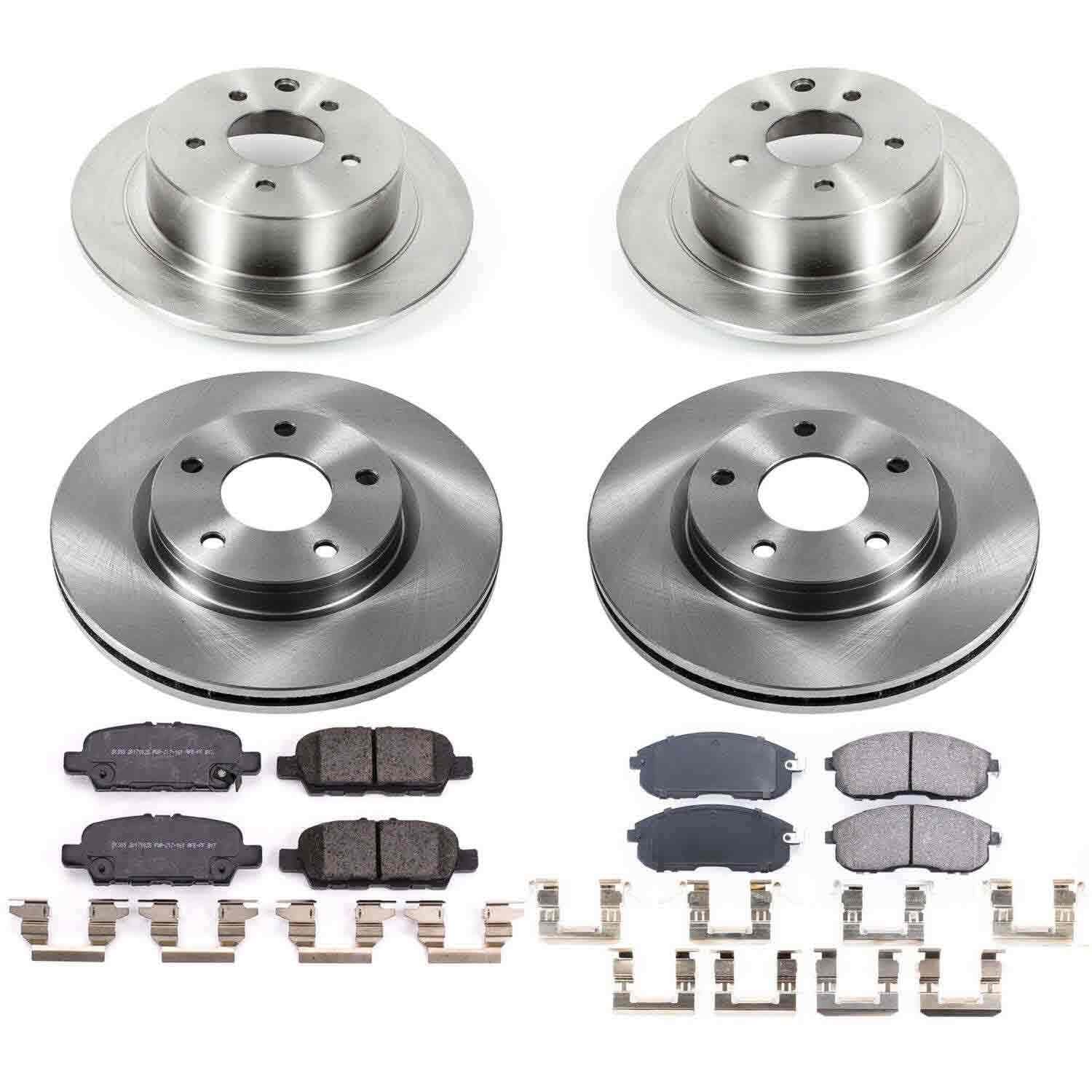 Power Stop 2019 Nissan Sentra Front & Rear Autospecialty Brake Kit