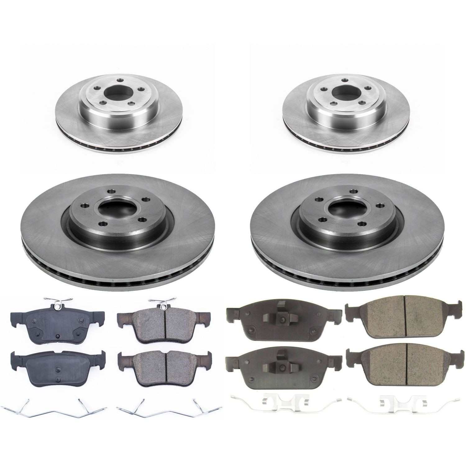 Power Stop 17-19 Lincoln MKC Front & Rear Autospecialty Brake Kit