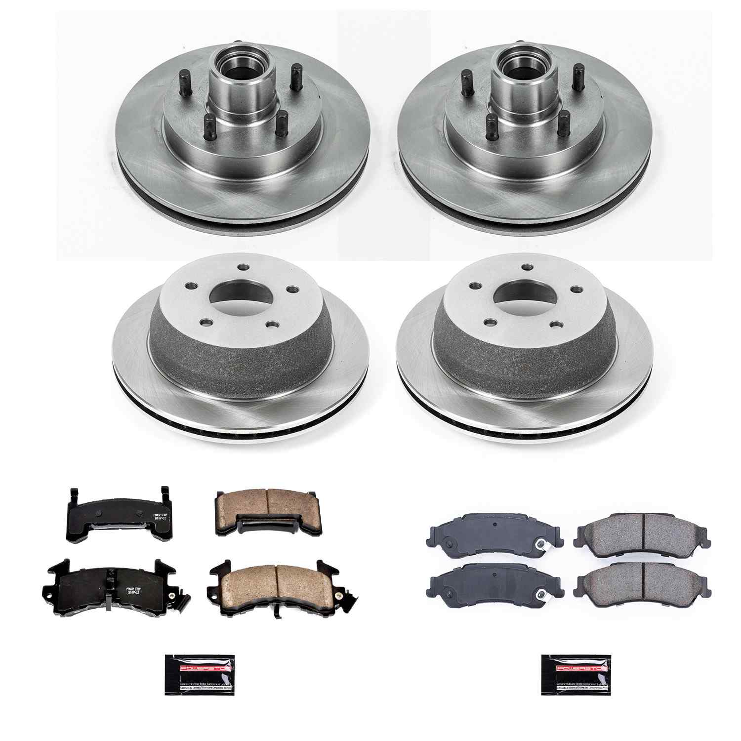 Power Stop 2003 Chevrolet S10 Front & Rear Autospecialty Brake Kit