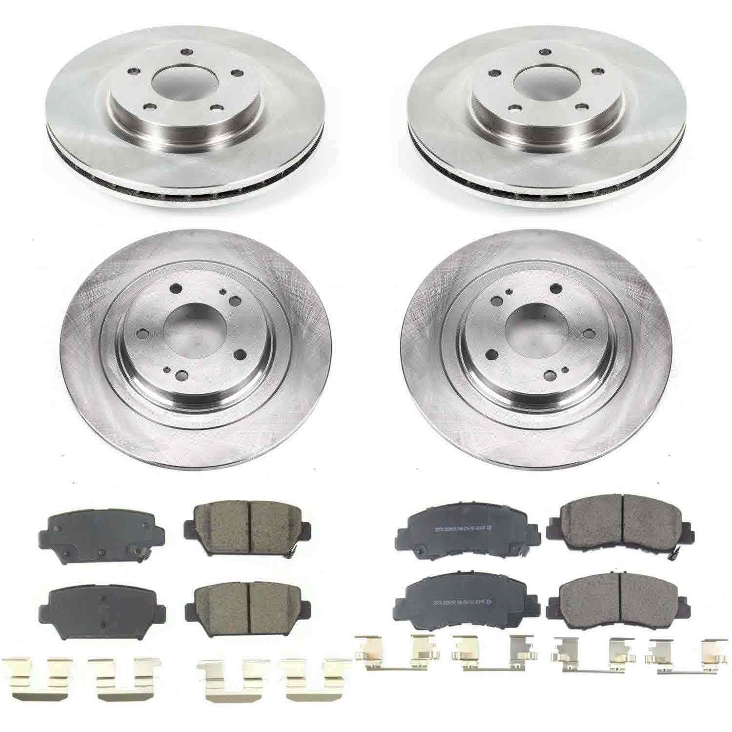 Power Stop 2018 Mitsubishi Eclipse Cross Front & Rear Autospecialty Brake Kit
