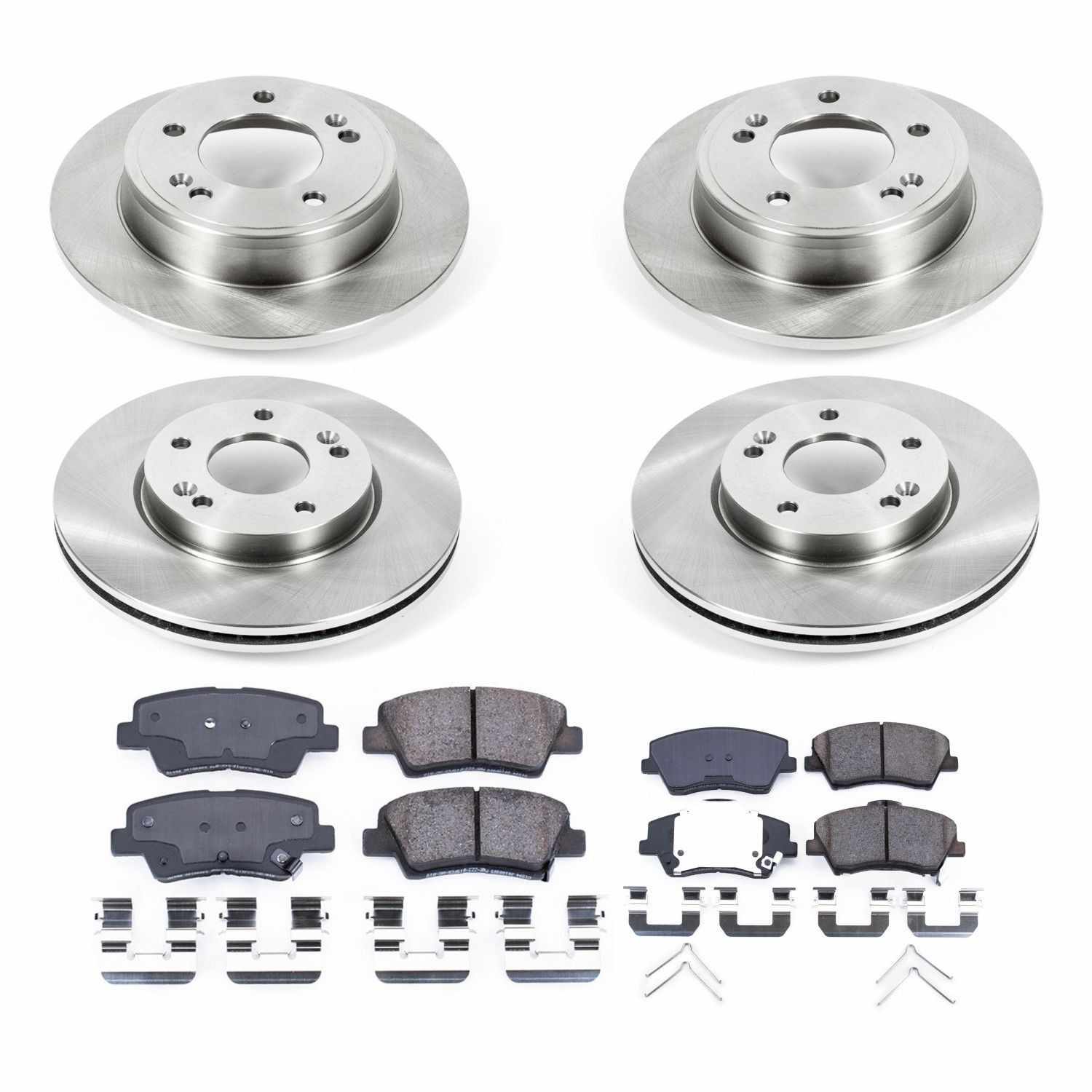 Power Stop 18-20 Hyundai Elantra GT Front & Rear Autospecialty Brake Kit