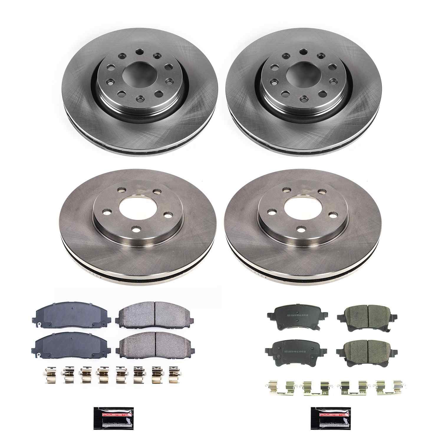 Power Stop 20-21 Jeep Gladiator Front & Rear Autospecialty Brake Kit
