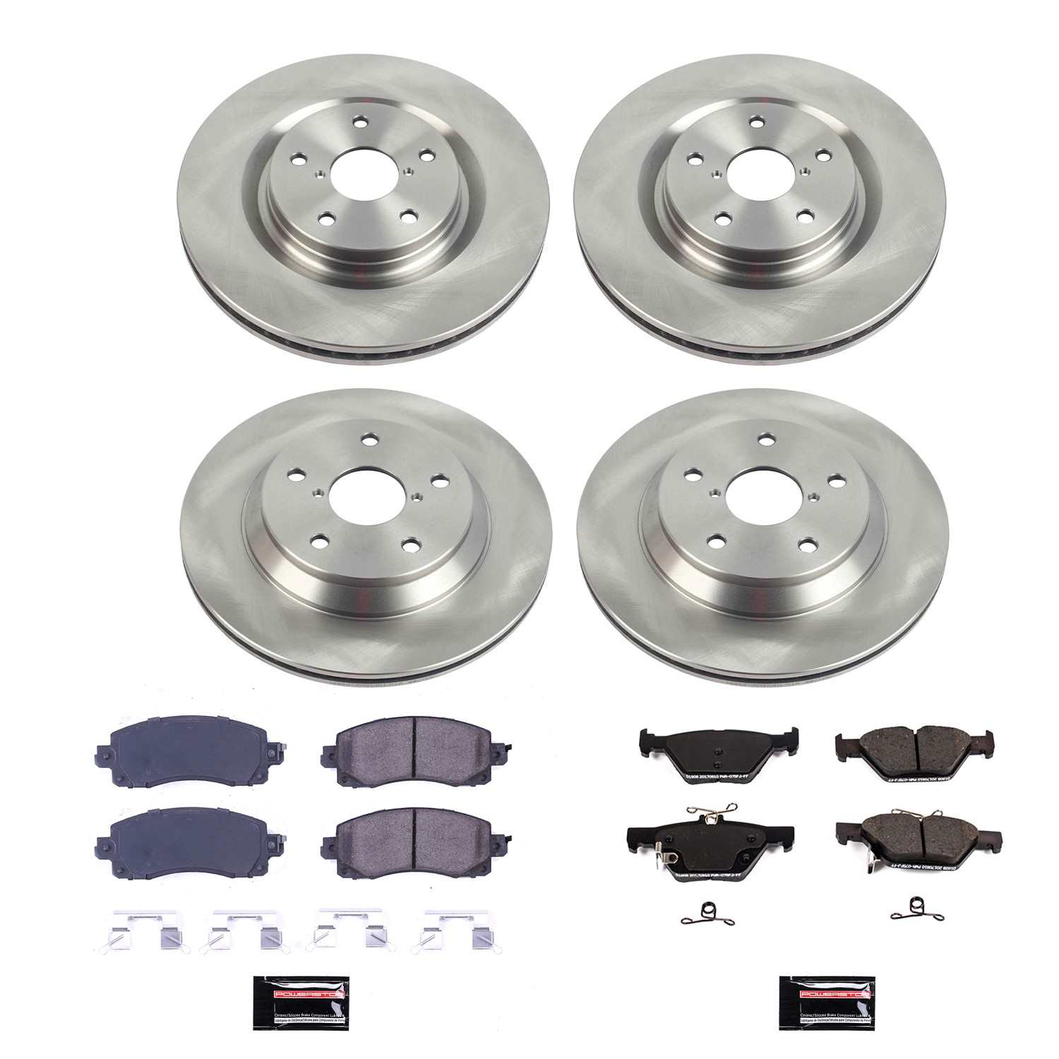 Power Stop 19-21 Subaru Forester Front & Rear Autospecialty Brake Kit
