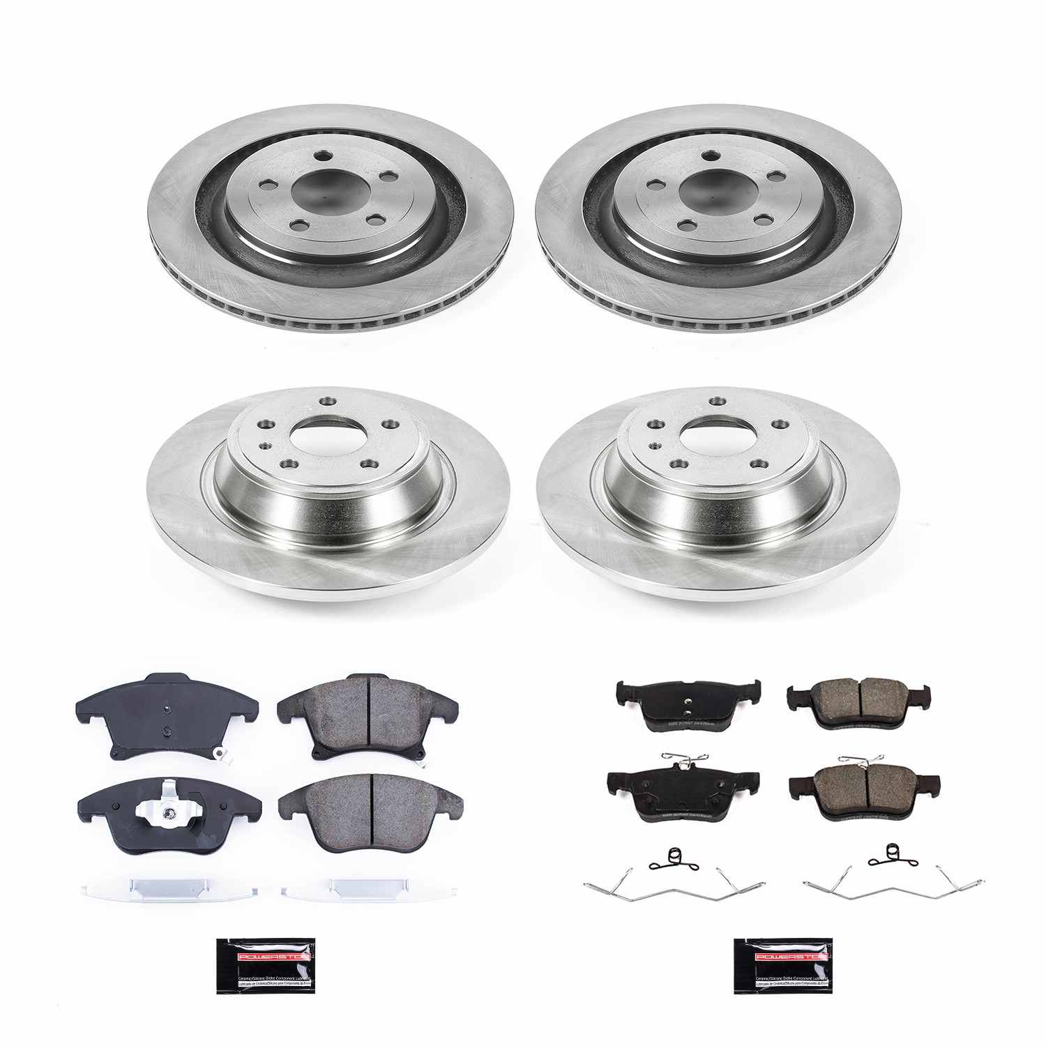 Power Stop 2020 Ford Fusion Front & Rear Autospecialty Brake Kit