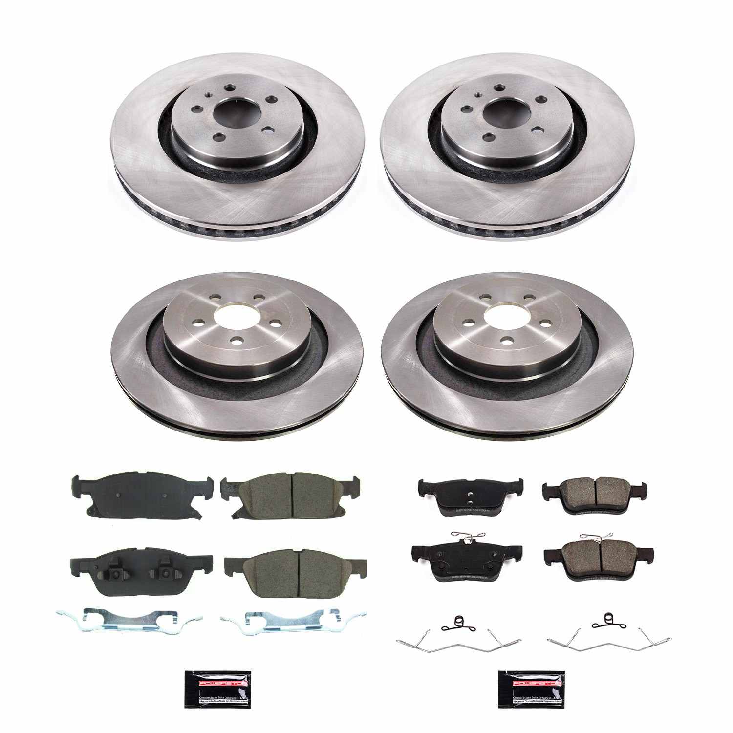 Power Stop 19-21 Lincoln Nautilus Front & Rear Autospecialty Brake Kit