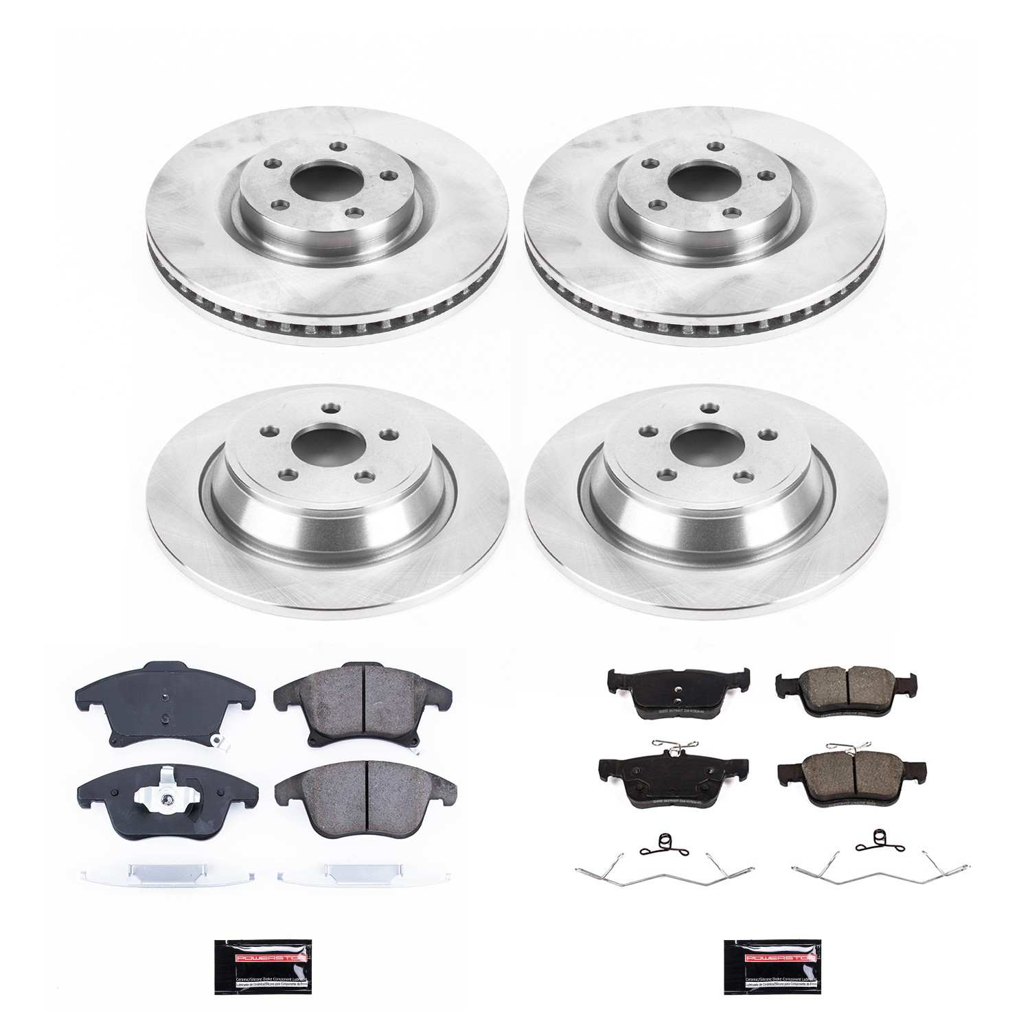 Power Stop 19-20 Ford Police Responder Hybrid Front & Rear Autospecialty Brake Kit