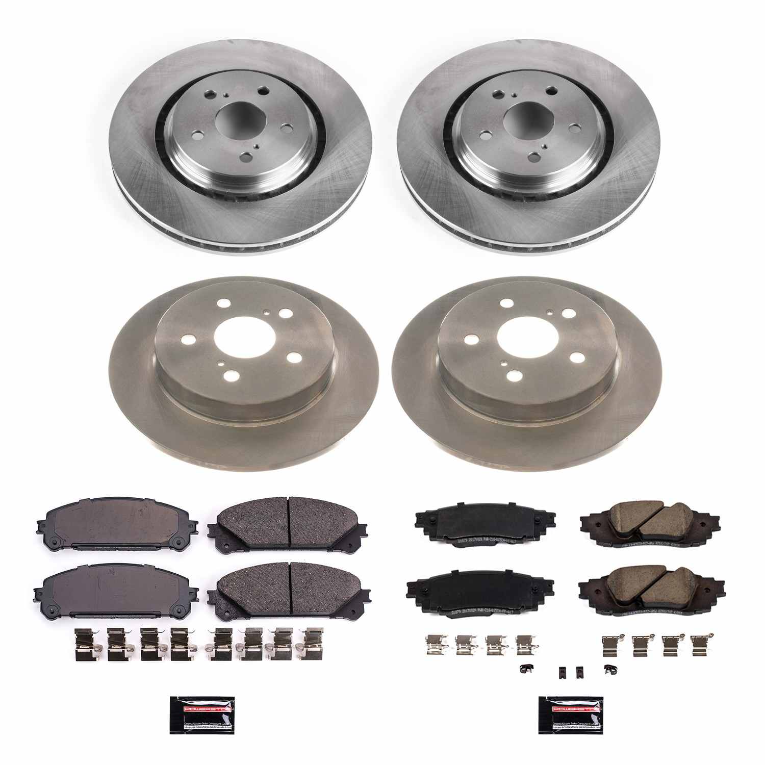 Power Stop 20-21 Toyota Avalon Front & Rear Autospecialty Brake Kit