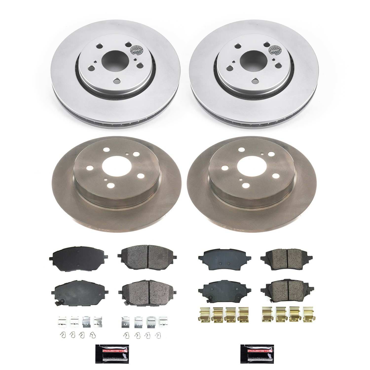 Power Stop 2019 Toyota C-HR Front & Rear Autospecialty Brake Kit