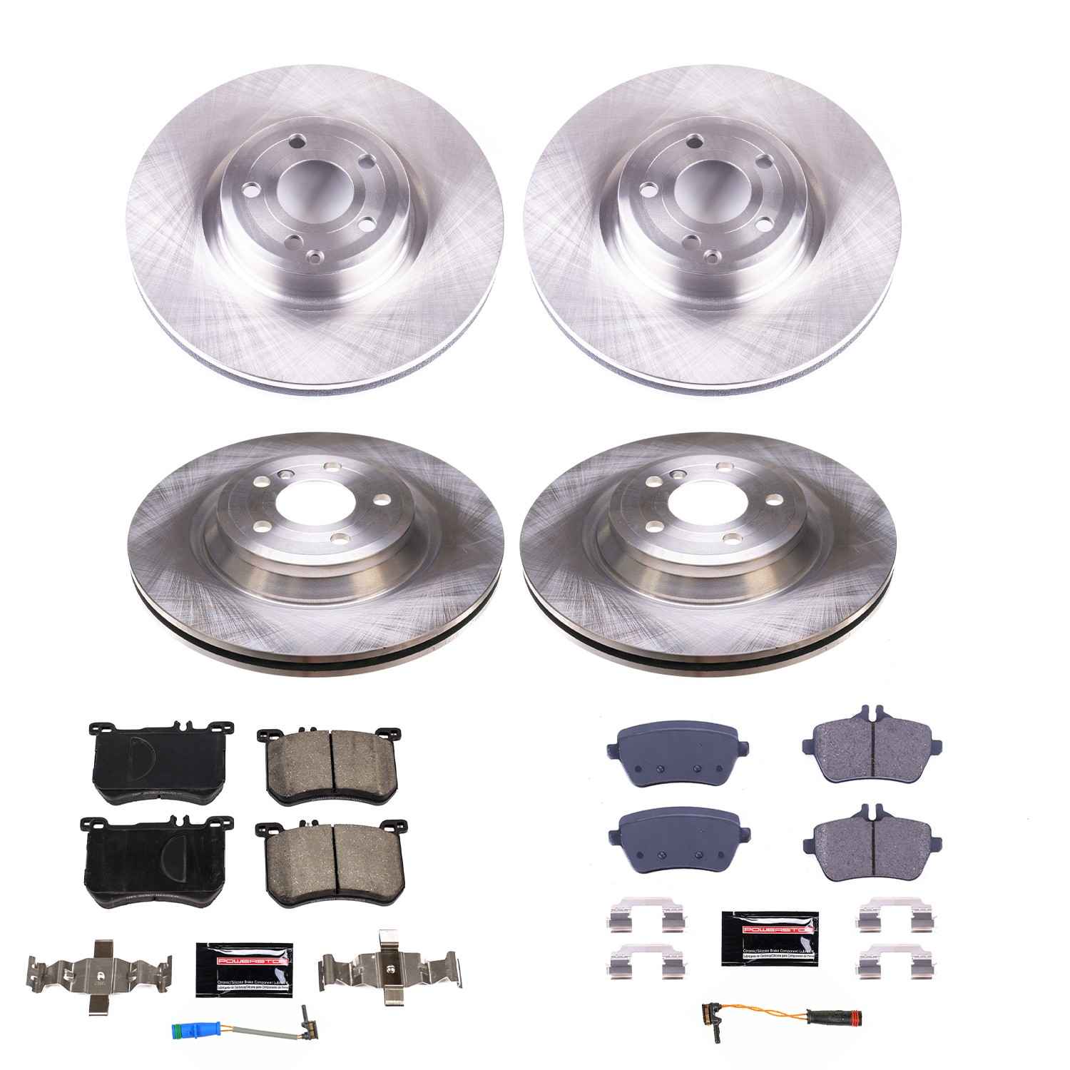Power Stop 13-18 Mercedes-Benz SL550 Front & Rear Autospecialty Brake Kit