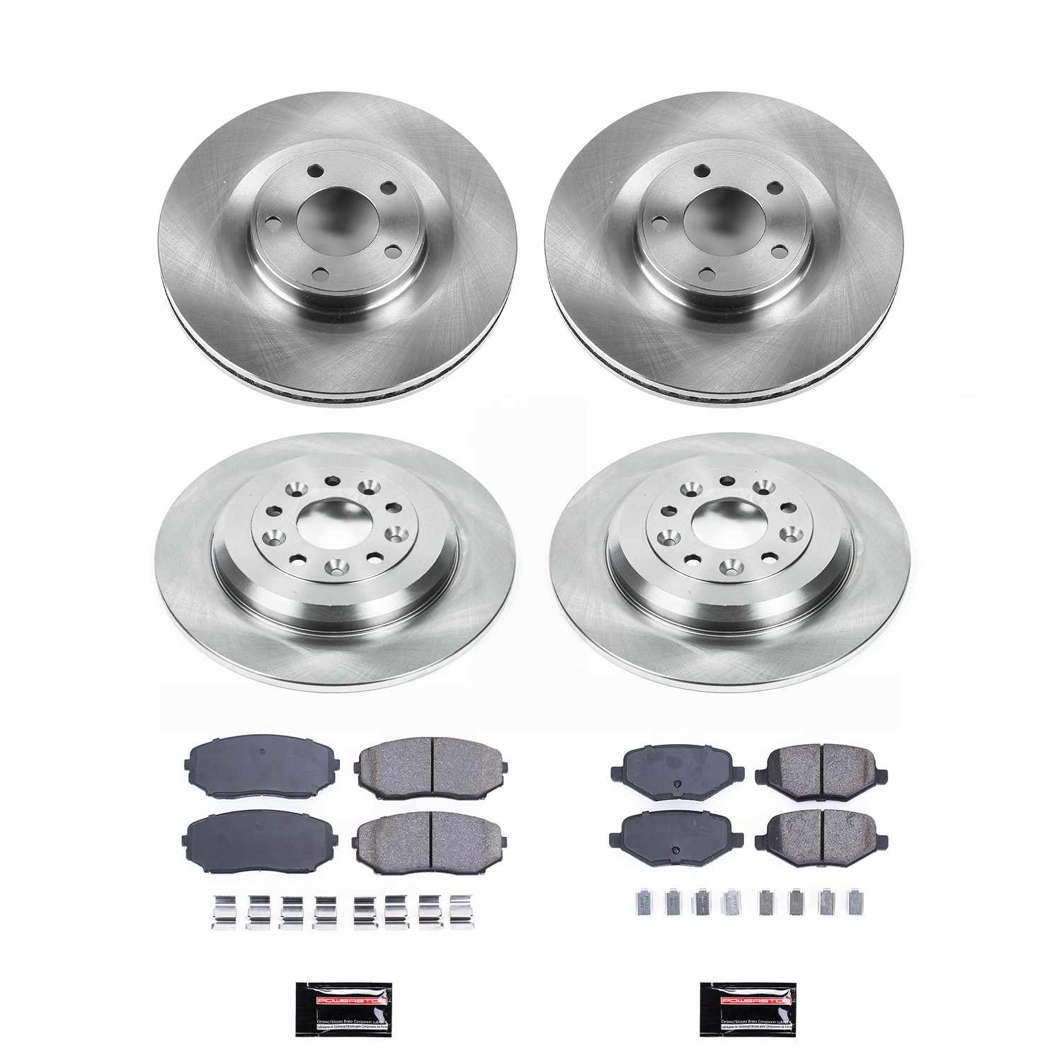 Power Stop 13-14 Ford Edge Front & Rear Autospecialty Brake Kit