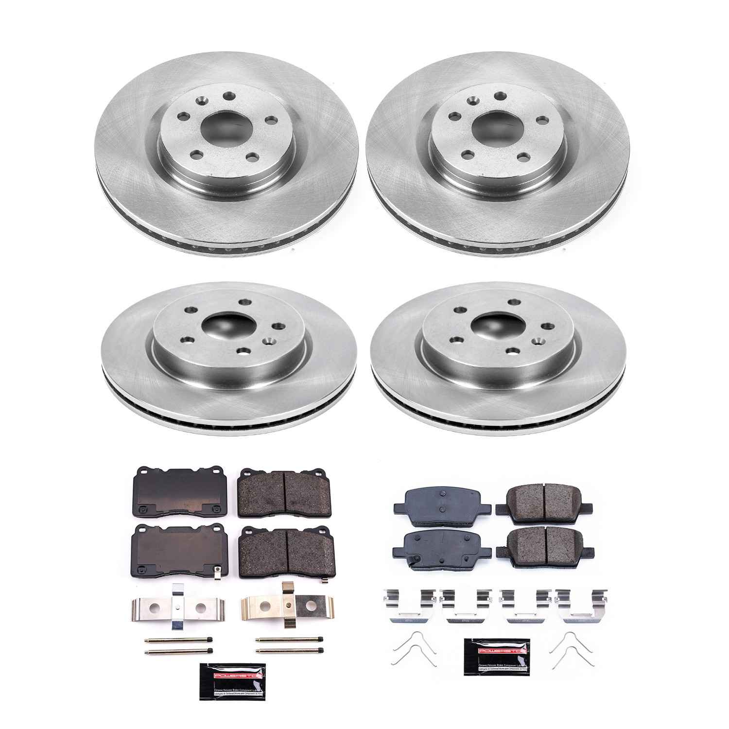Power Stop 2021 Chevrolet Camaro Front & Rear Autospecialty Brake Kit