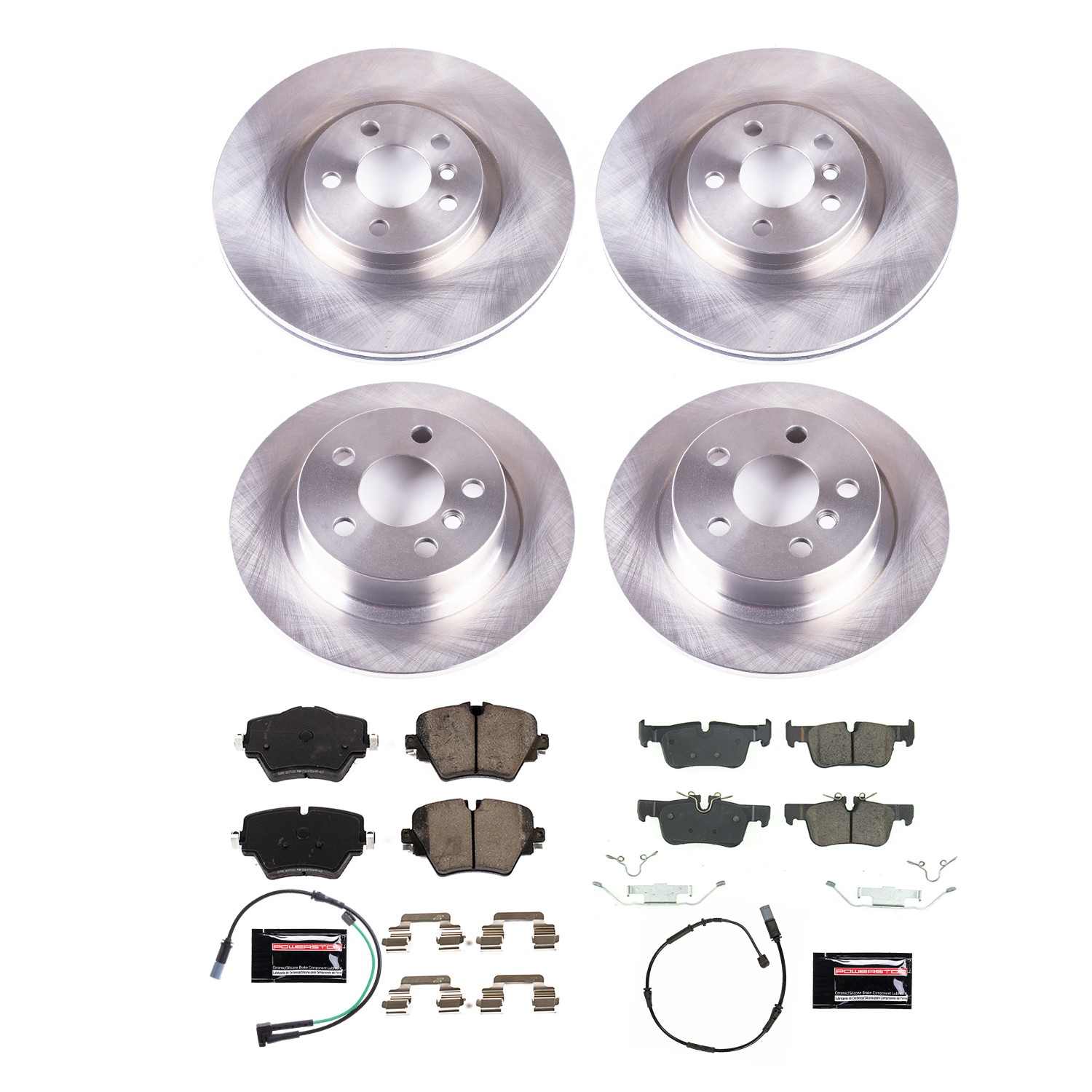 Power Stop 2021 Mini Cooper Countryman Front & Rear Autospecialty Brake Kit