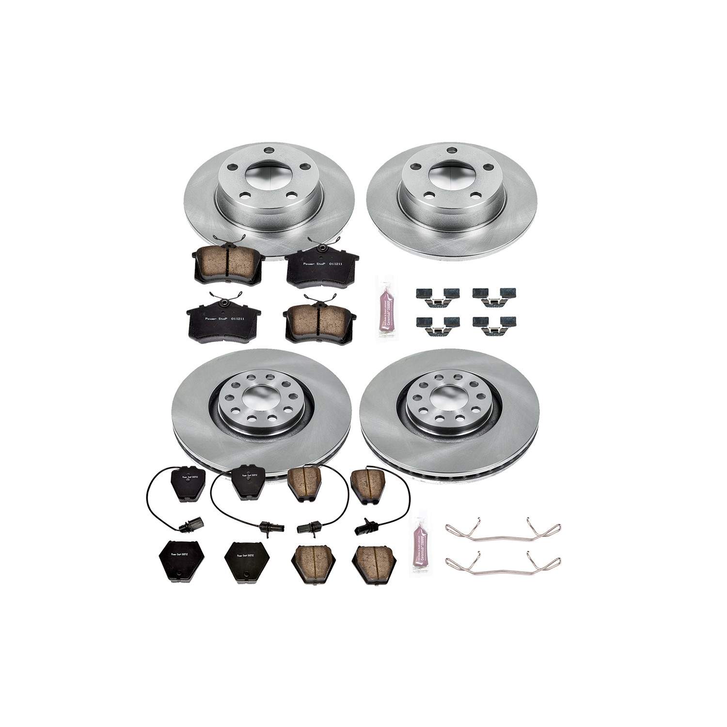 Power Stop 00-01 Audi A6 Quattro Front & Rear Autospecialty Brake Kit