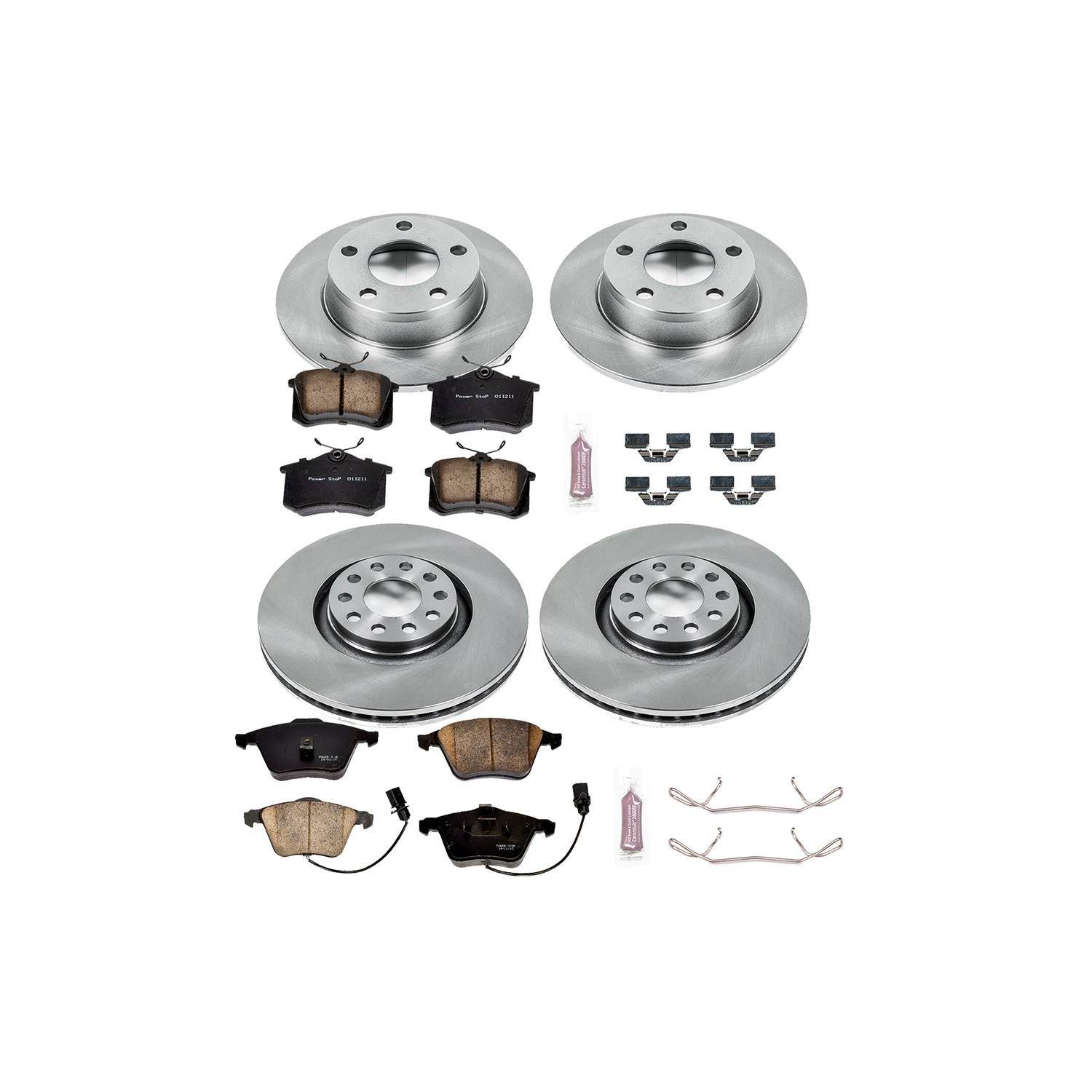 Power Stop 02-04 Audi A6 Quattro Front & Rear Autospecialty Brake Kit