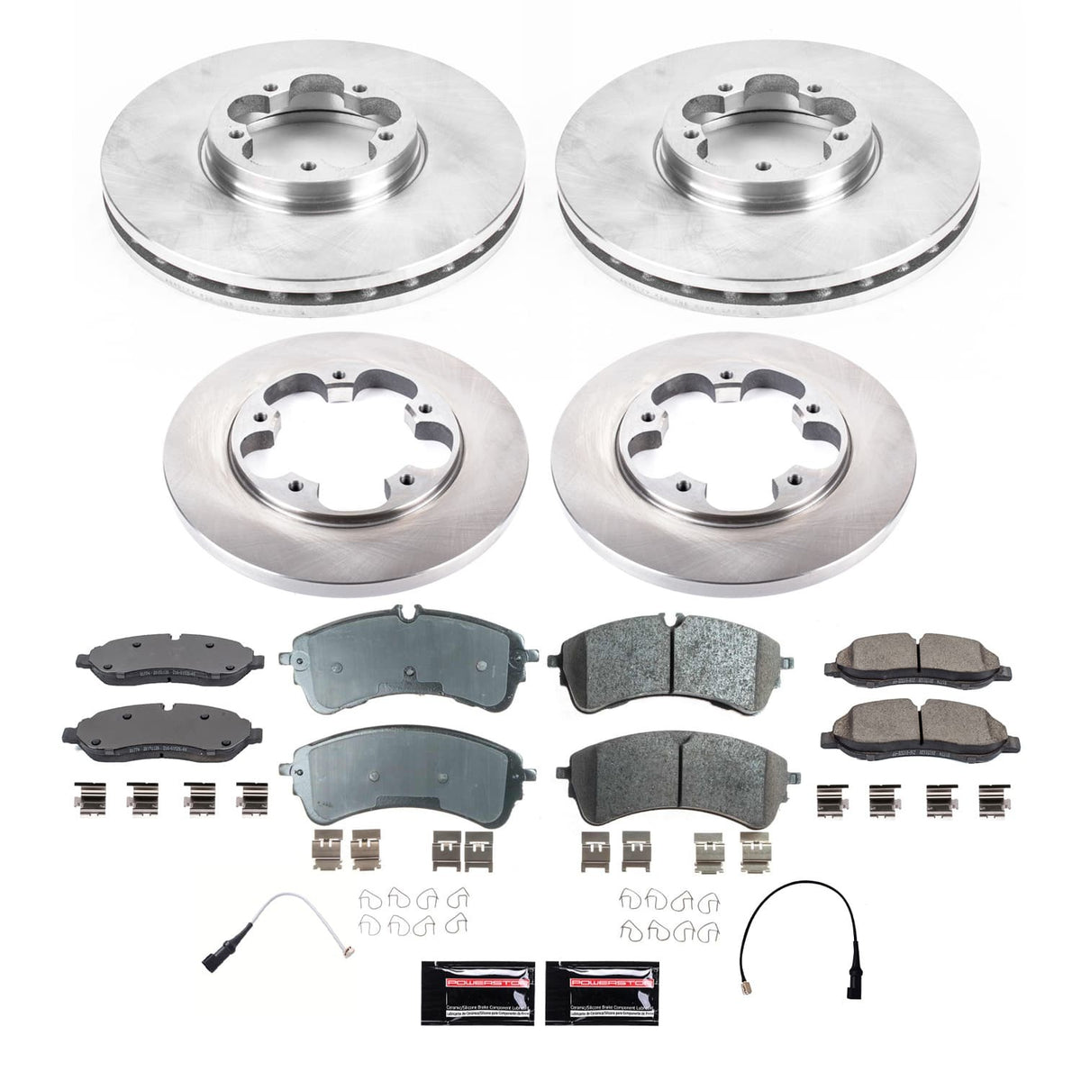 Power Stop 2021 Ford Transit-350 Front and Rear Autospecialty Brake Kit