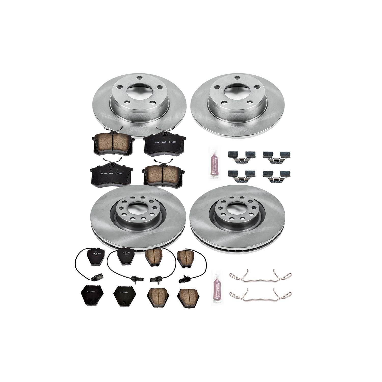 Power Stop 02-04 Audi A6 Quattro Front & Rear Autospecialty Brake Kit
