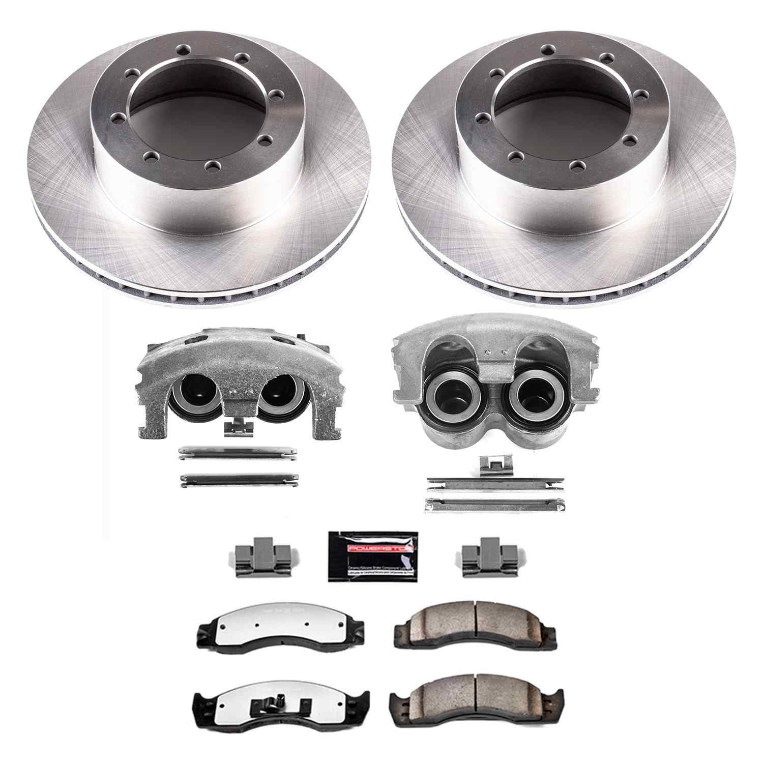 Power Stop 01-02 Ford E-450 Econoline Super Duty Rear Medium Duty Caliper Kit
