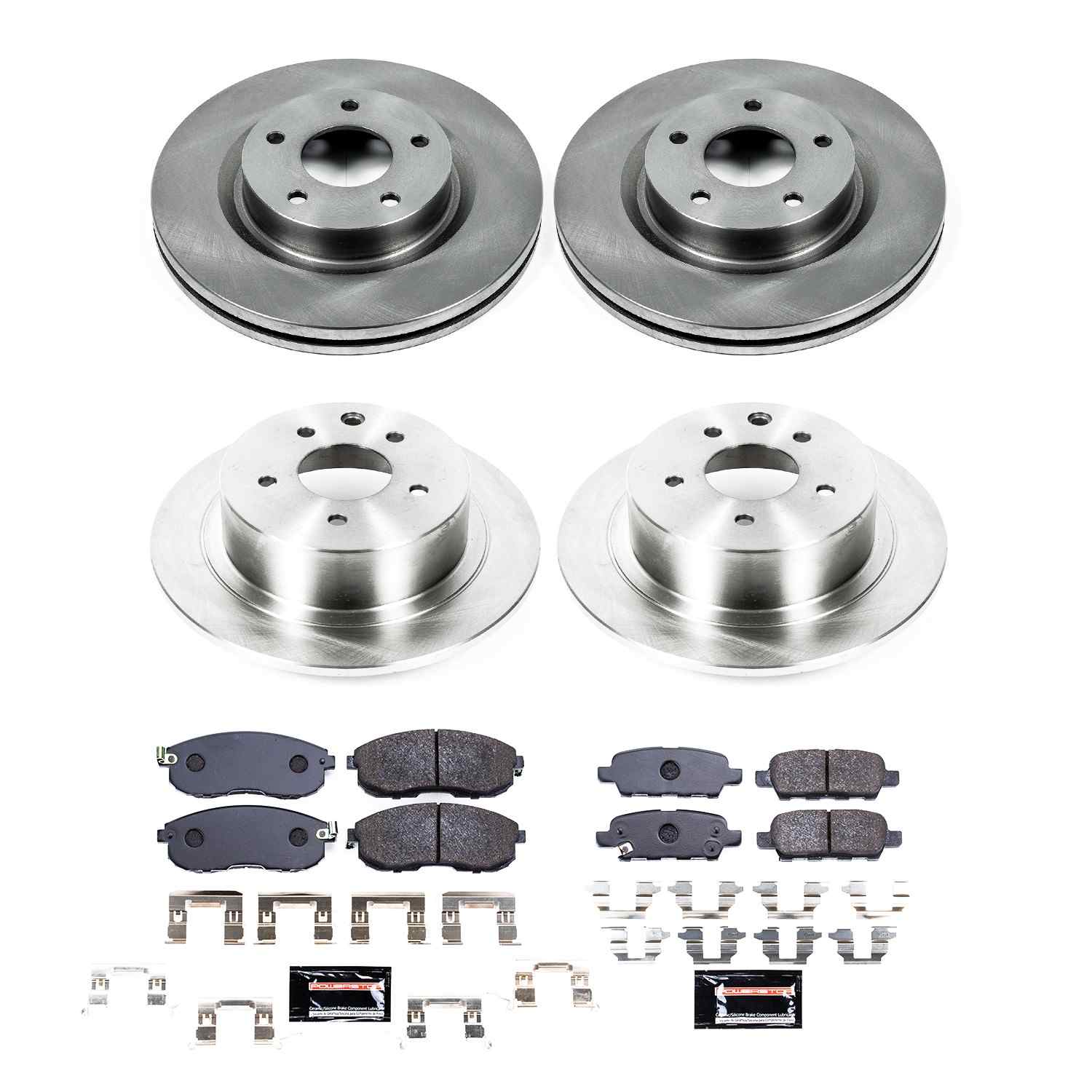 Power Stop 10-13 Nissan Altima Front & Rear Track Day Brake Kit