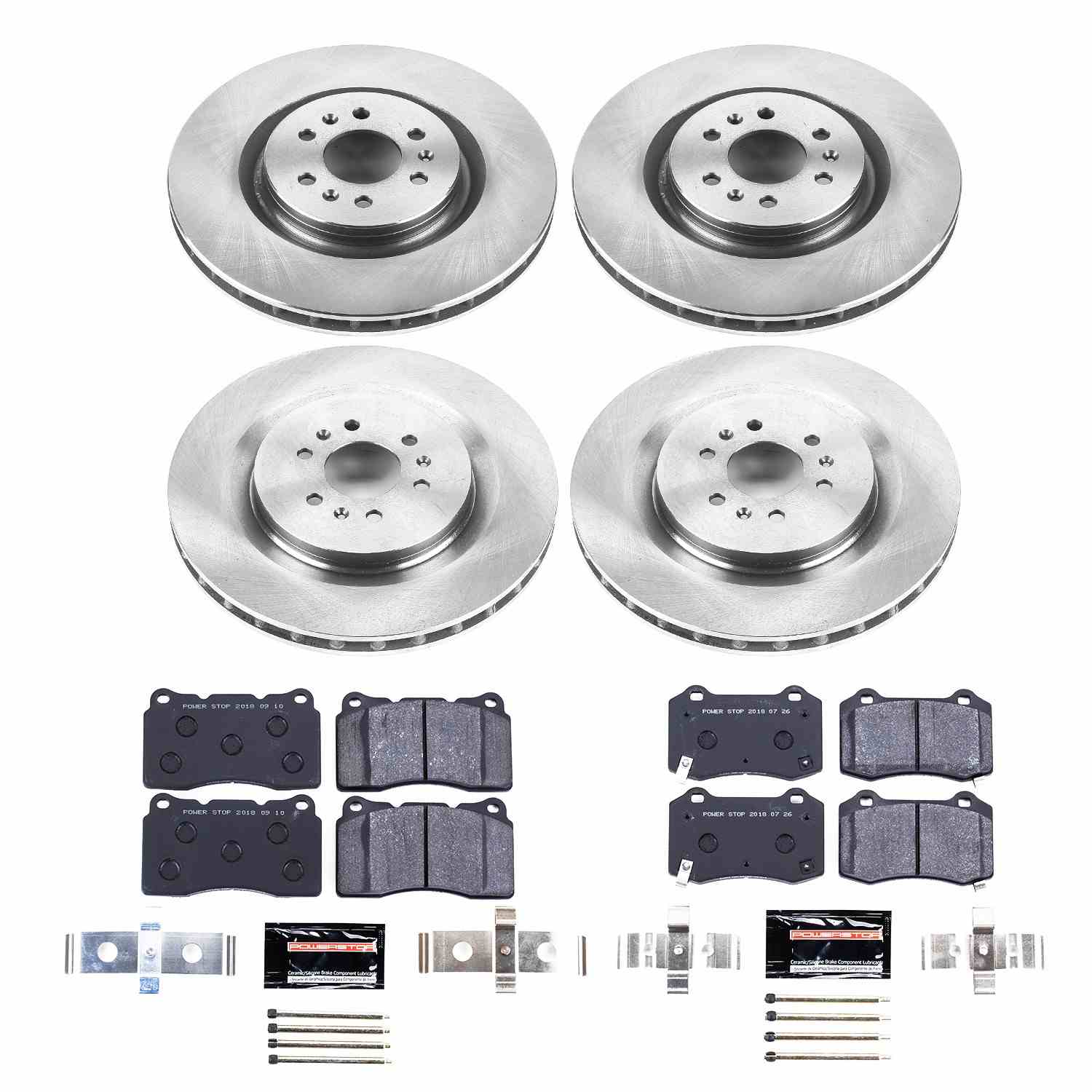 Power Stop 04-07 Cadillac CTS Front & Rear Track Day Brake Kit