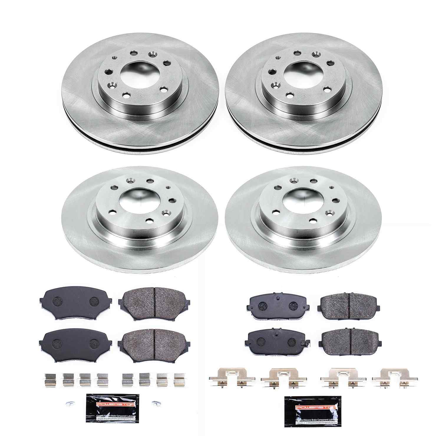 Power Stop 06-15 Mazda MX-5 Miata Front & Rear Track Day Brake Kit