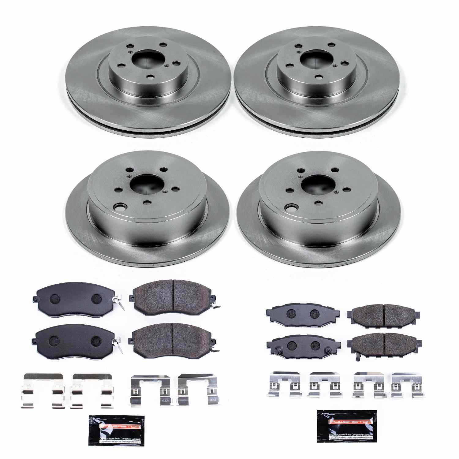 Power Stop 10-13 Subaru Forester Front & Rear Track Day Brake Kit