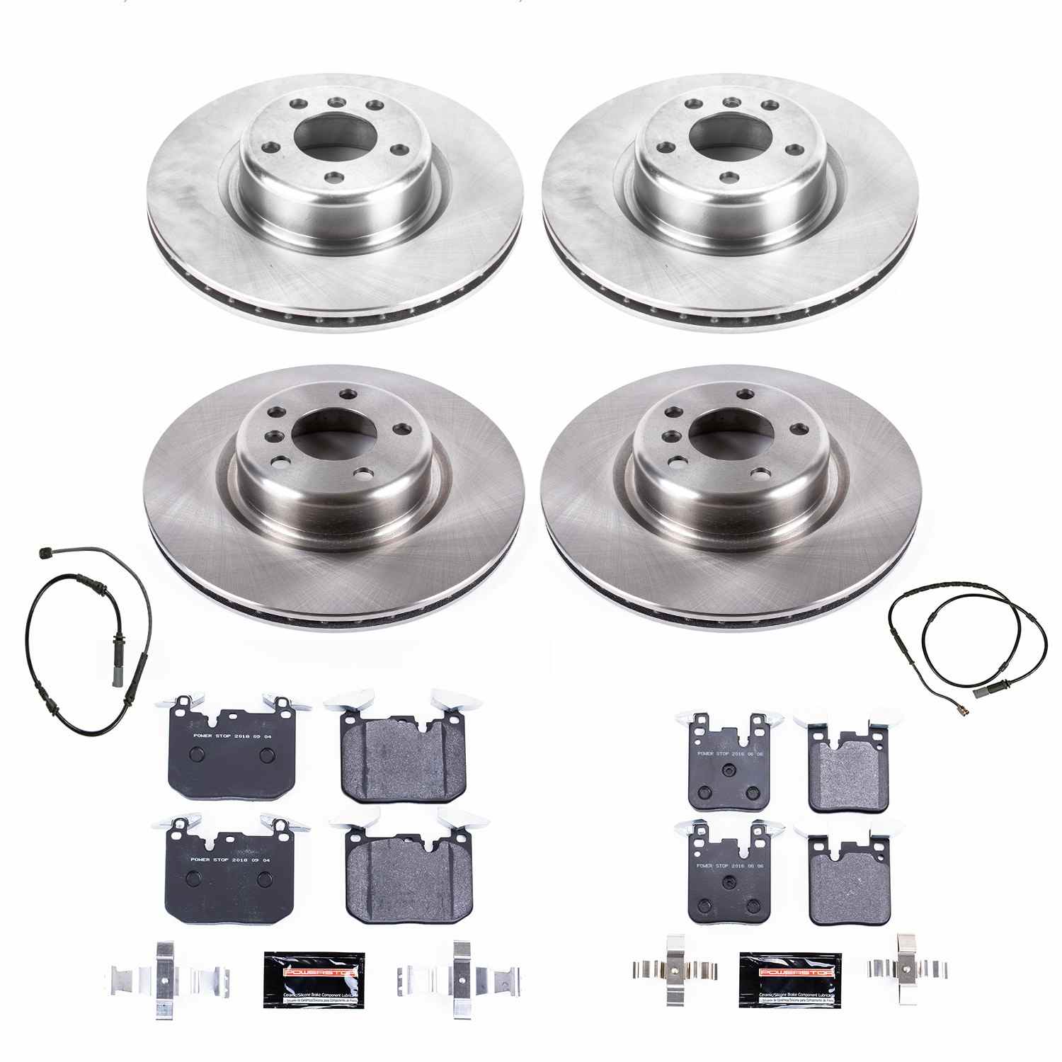 Power Stop 14-16 BMW 228i Front & Rear Track Day Brake Kit