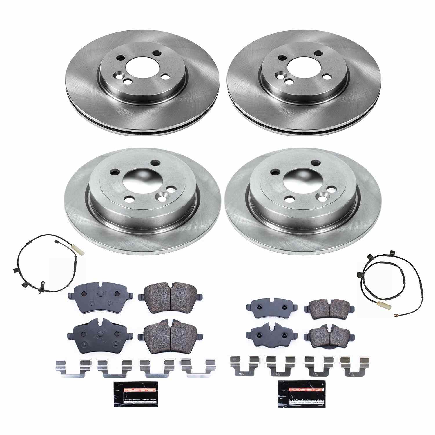 Power Stop 11-16 Mini Cooper Front & Rear Track Day Brake Kit