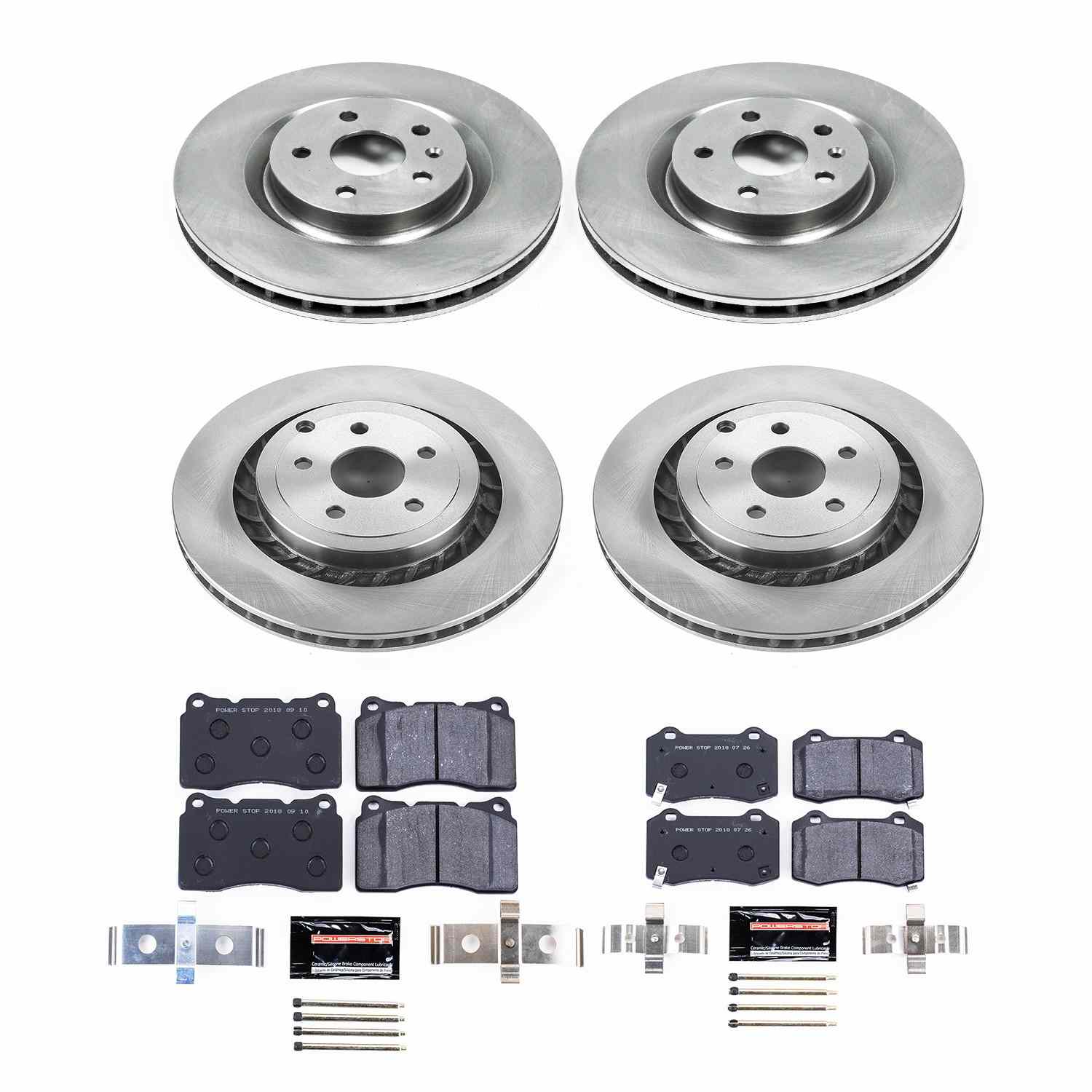 Power Stop 15-17 Chevrolet SS Front & Rear Track Day Brake Kit