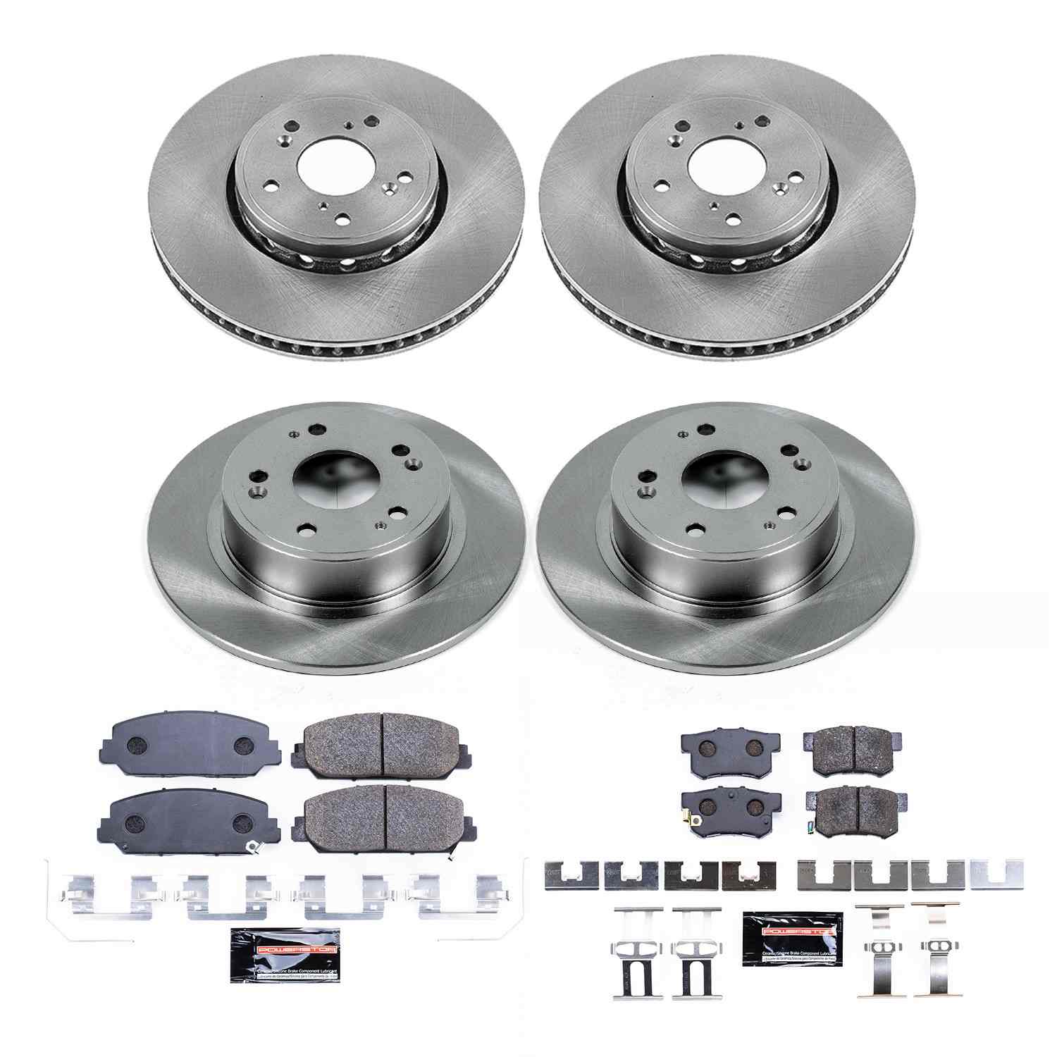 Power Stop 2016 Acura ILX Front & Rear Track Day Brake Kit